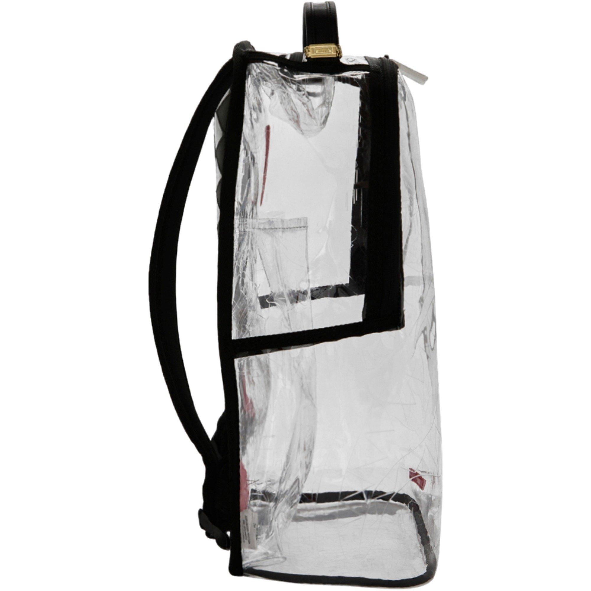Sprayground Graffiti Backpack - Clear - CLEAR Thumbnail View 4