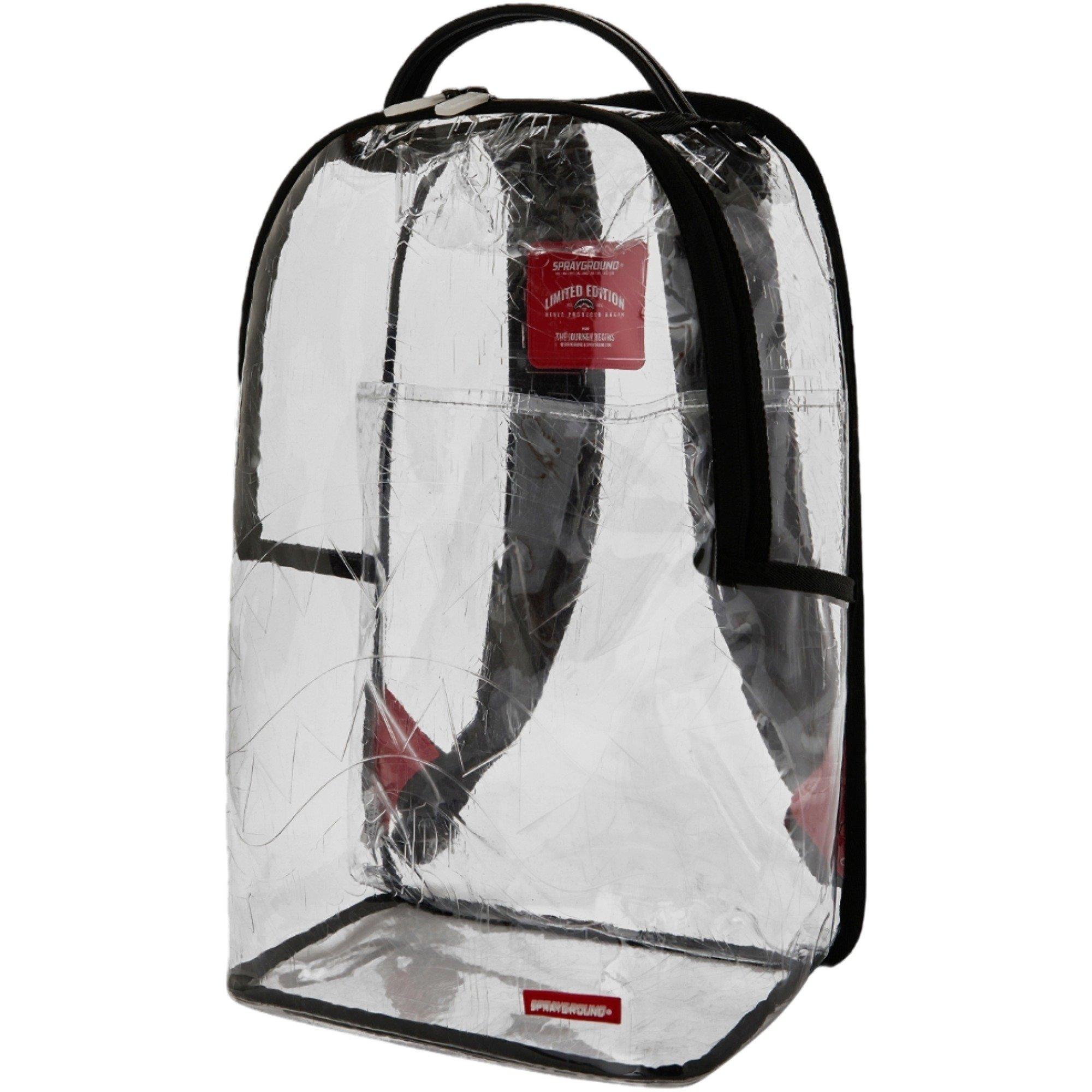 Sprayground Graffiti Backpack - Clear - CLEAR Thumbnail View 5