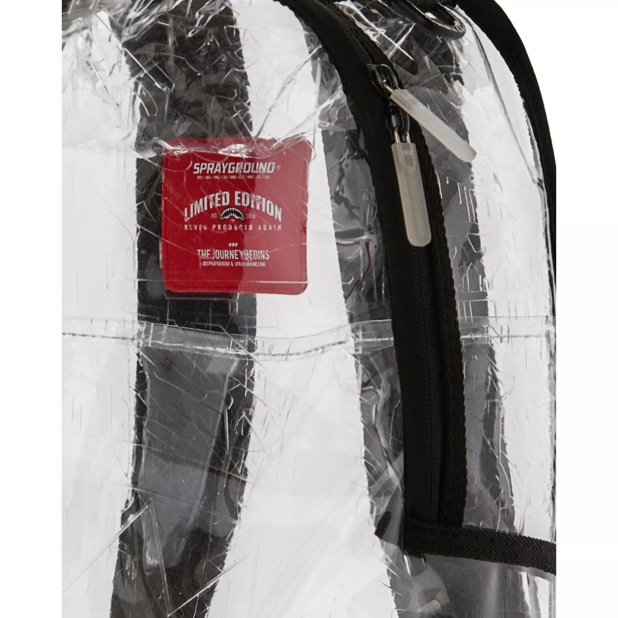 Sprayground Graffiti Backpack - Clear - CLEAR
