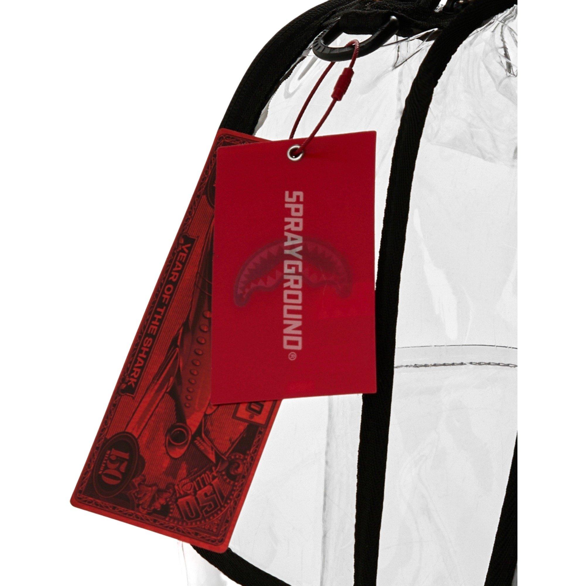 Sprayground Graffiti Backpack - Clear - CLEAR Thumbnail View 9