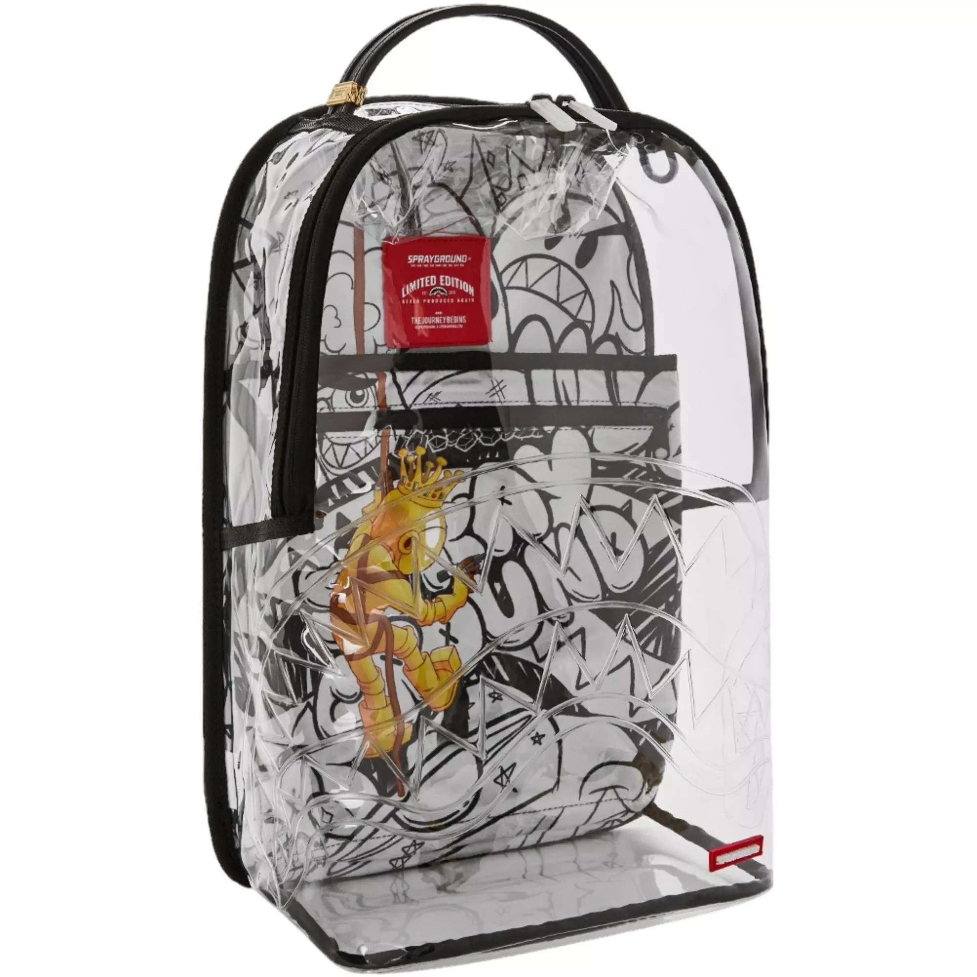Sprayground Astromane Backpack - Clear - CLEAR