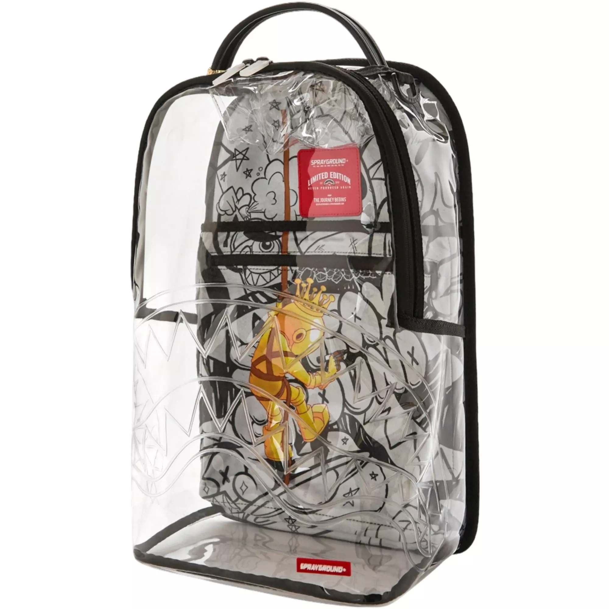 Sprayground Astromane Backpack - Clear - CLEAR