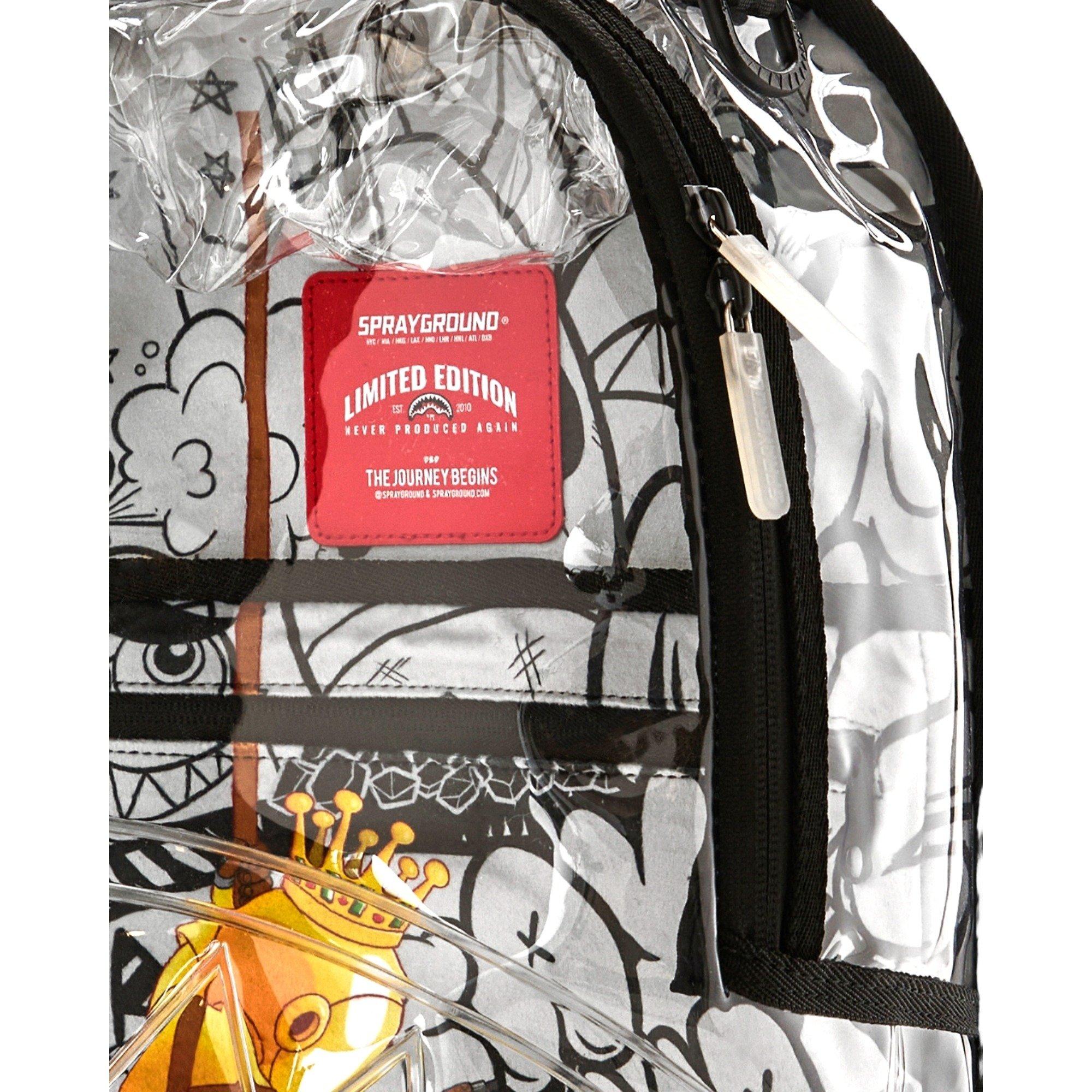 Sprayground Astromane Clear Backpack