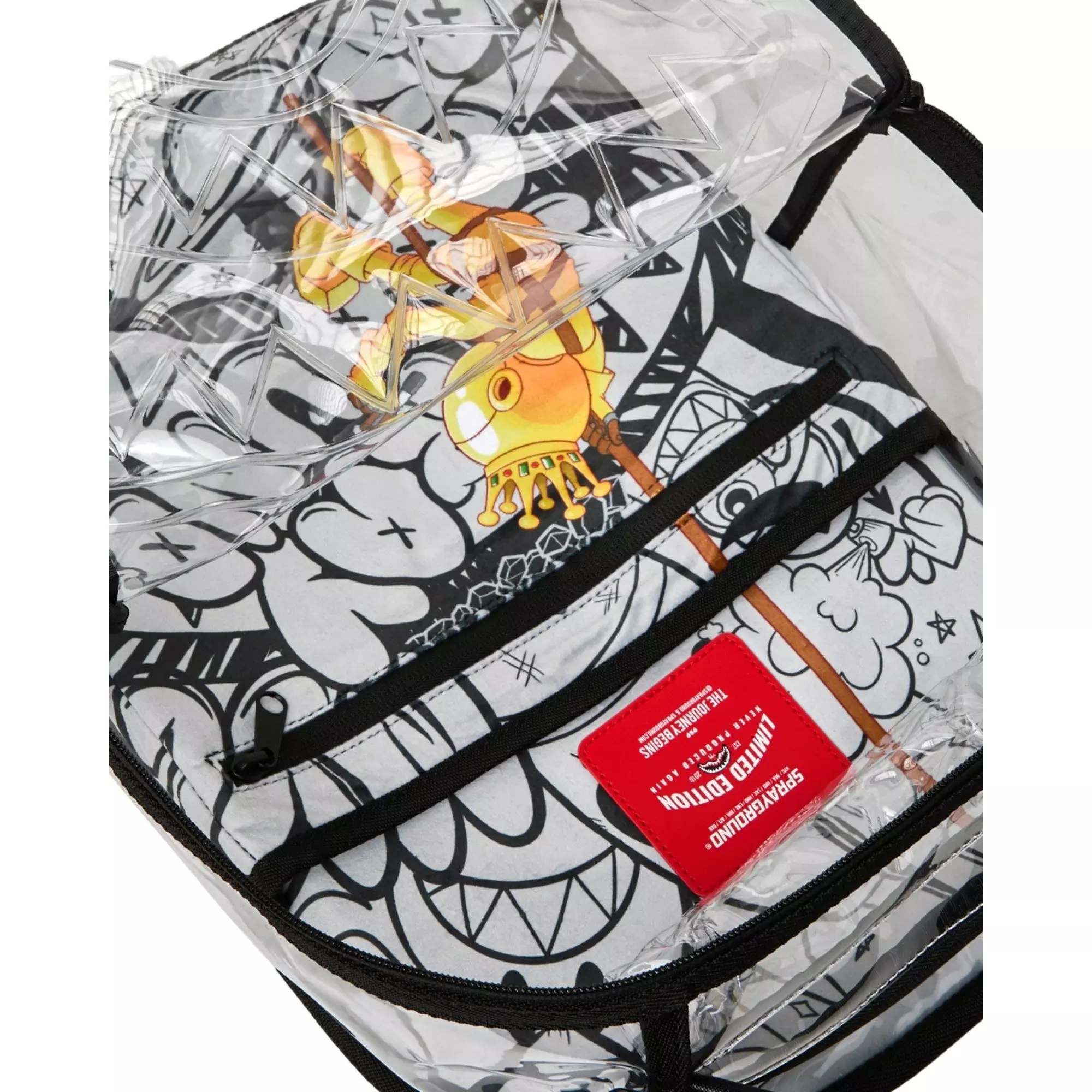 Sprayground Astromane Backpack - Clear - CLEAR