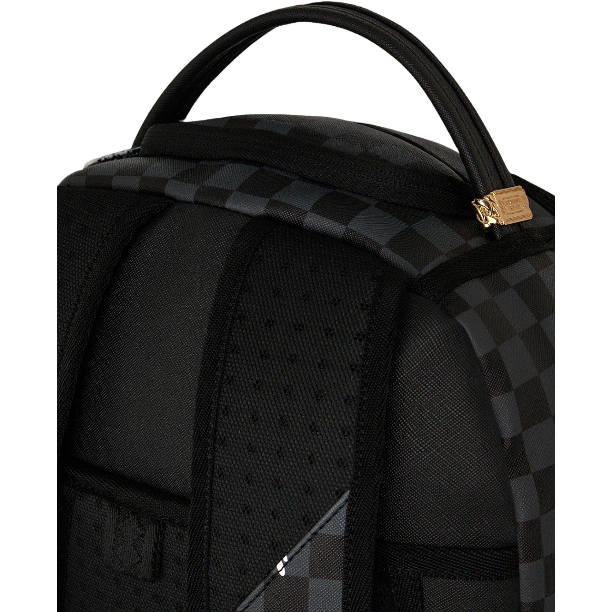 Sprayground Pink Panther Painting Backpack - BLACK/PINK Thumbnail View 7