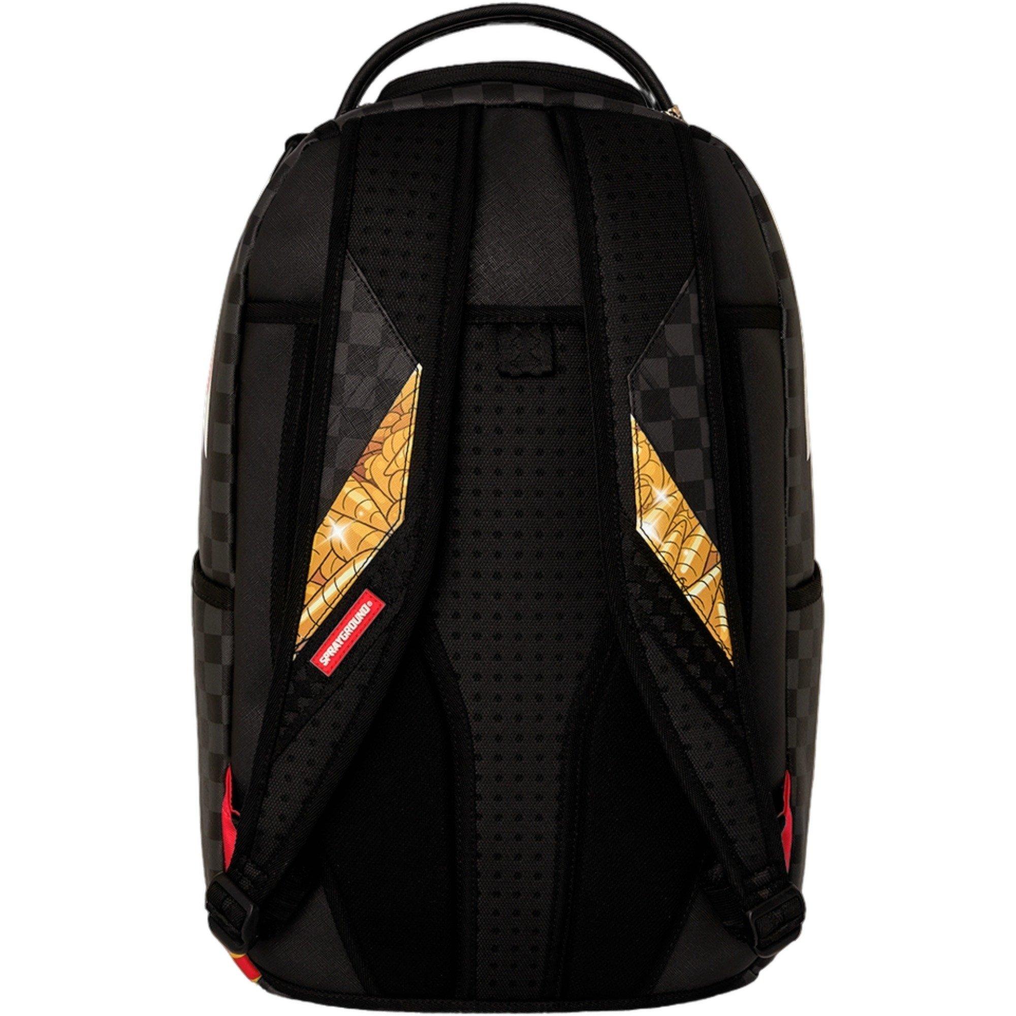 Sprayground Looney Tunes Carrot Stash Black/Gold Backpack