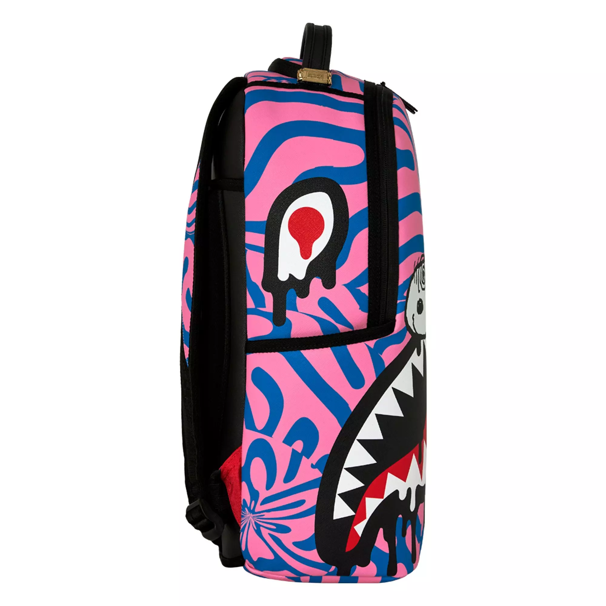 Sprayground Peanuts Snoopy Trippy Backpack - Pink/Blue - PINK/BLUE