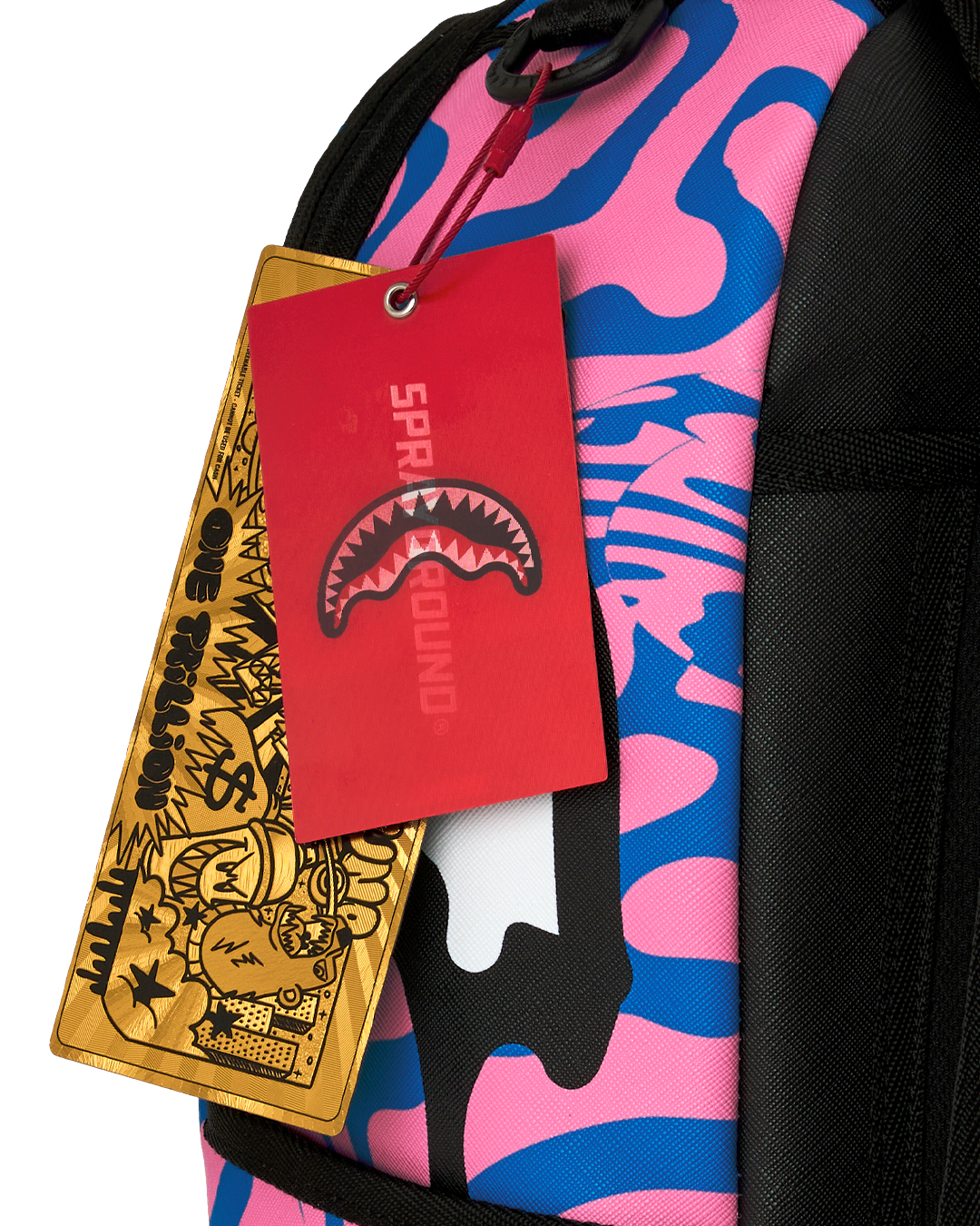Sprayground Peanuts Snoopy Trippy Backpack - Pink/Blue - PINK/BLUE