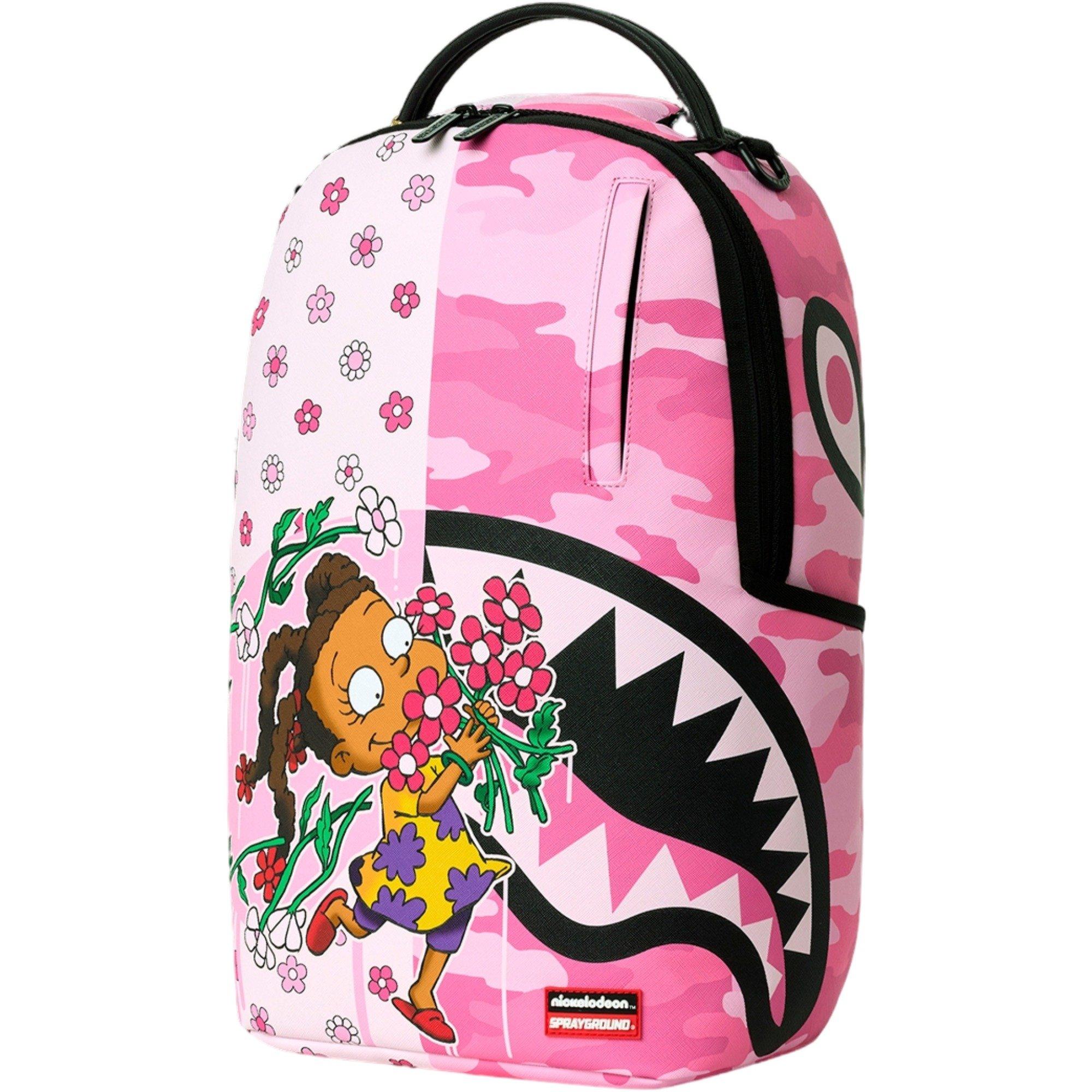 Sprayground Rugrats Susie Flowers Backpack - PINK Thumbnail View 3