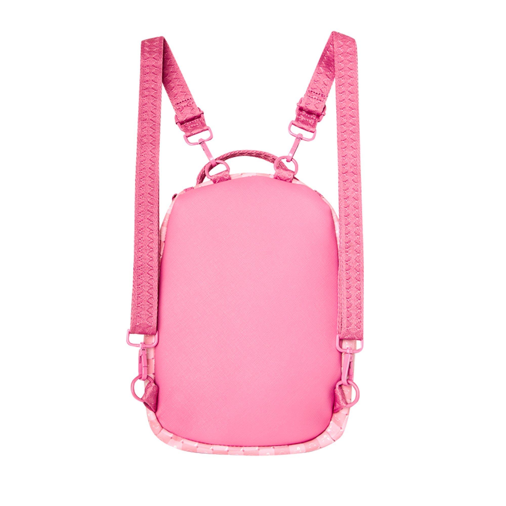Sprayground New Check Faces Mini Backpack - PINK