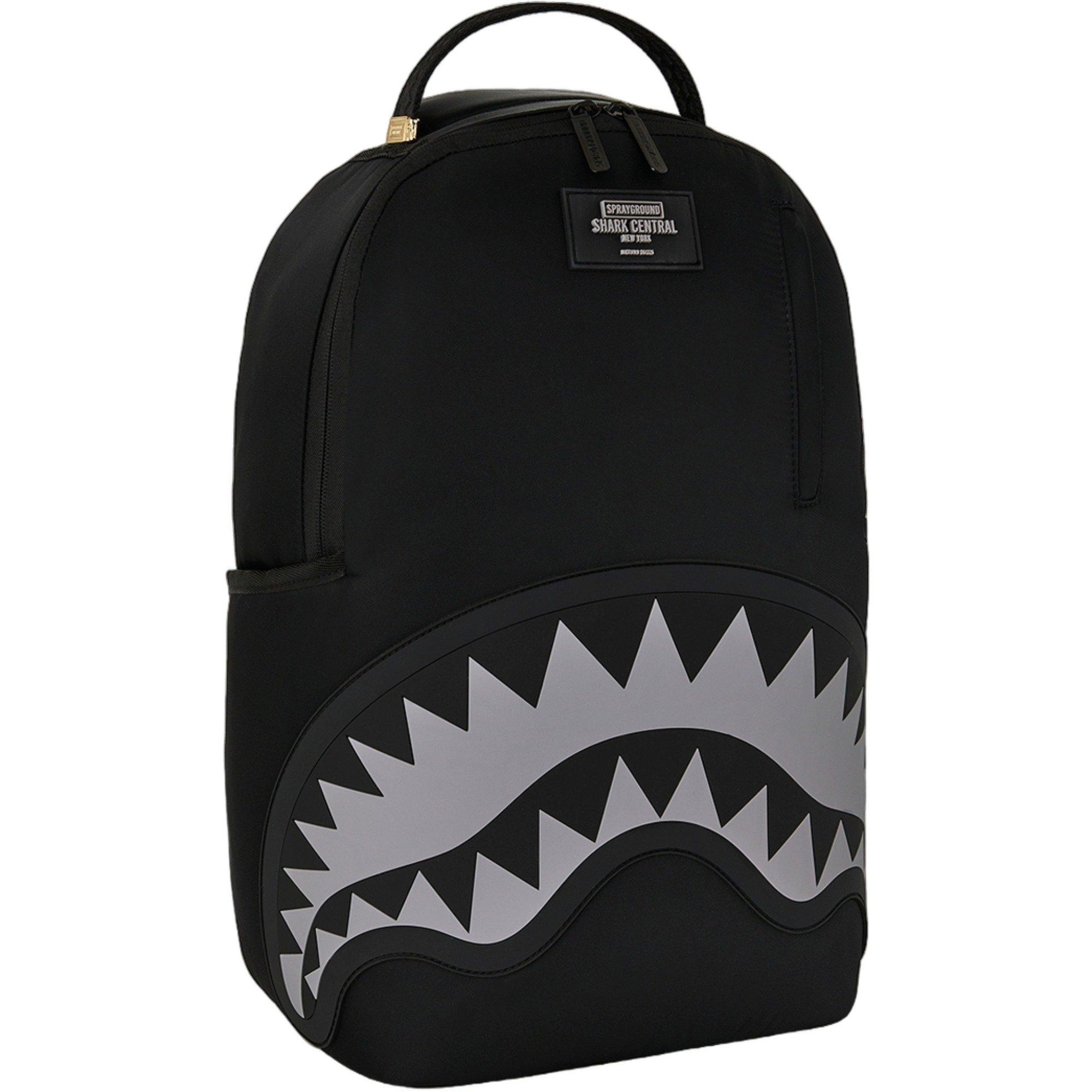 Sprayground Shark Central Black Backpack