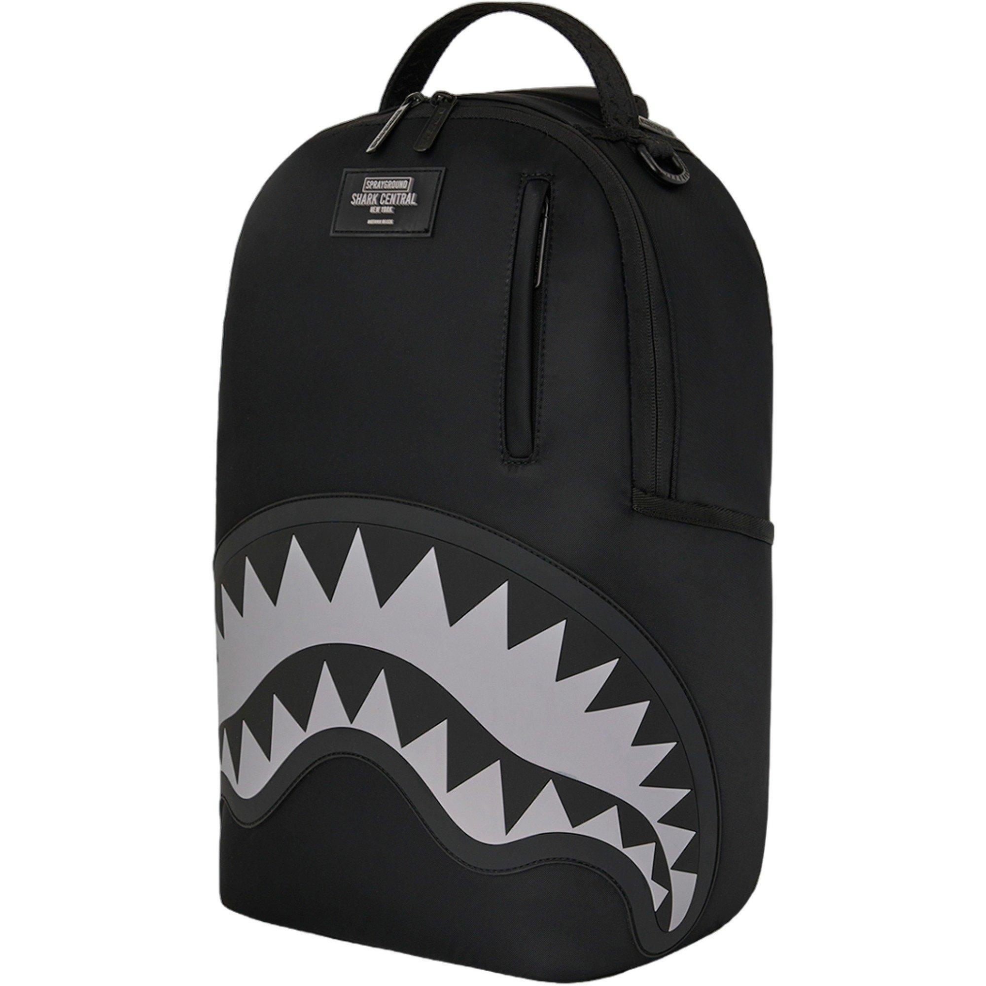 Sprayground Shark Central Black Backpack