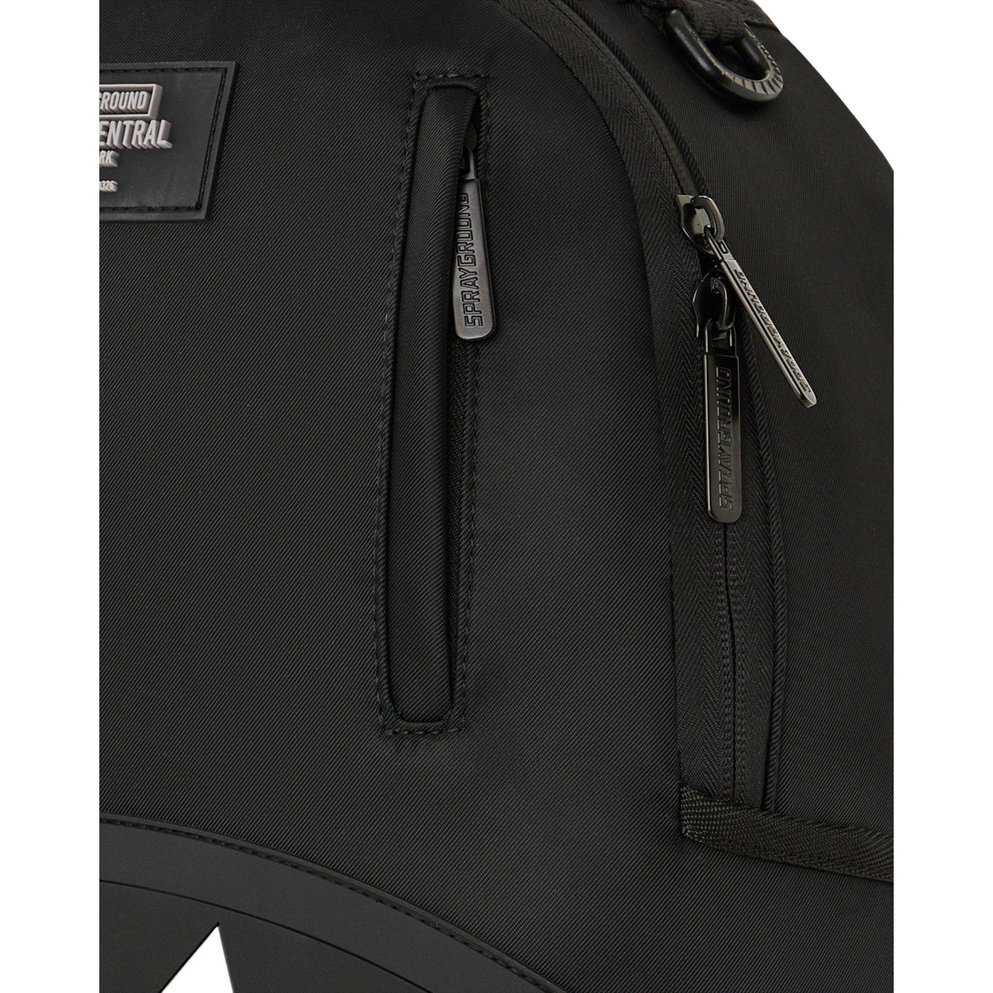 Sprayground Shark Central Black Backpack