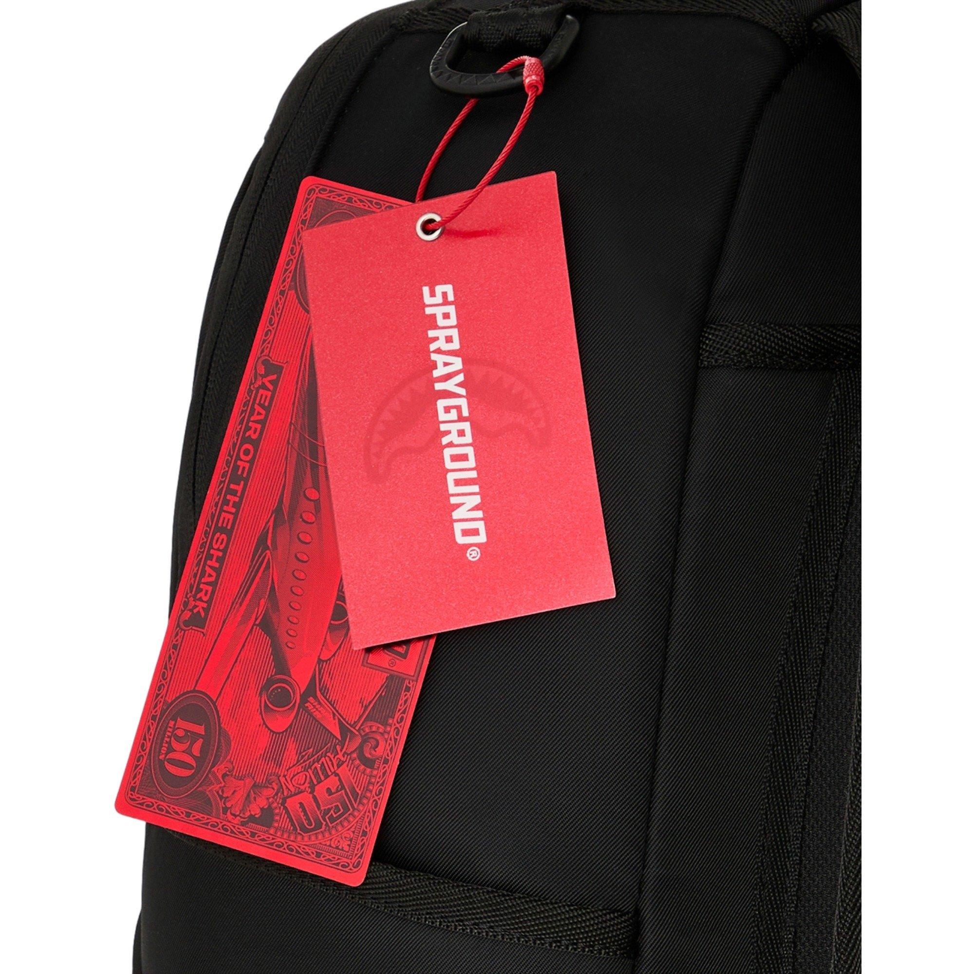 Sprayground Shark Central Black Backpack