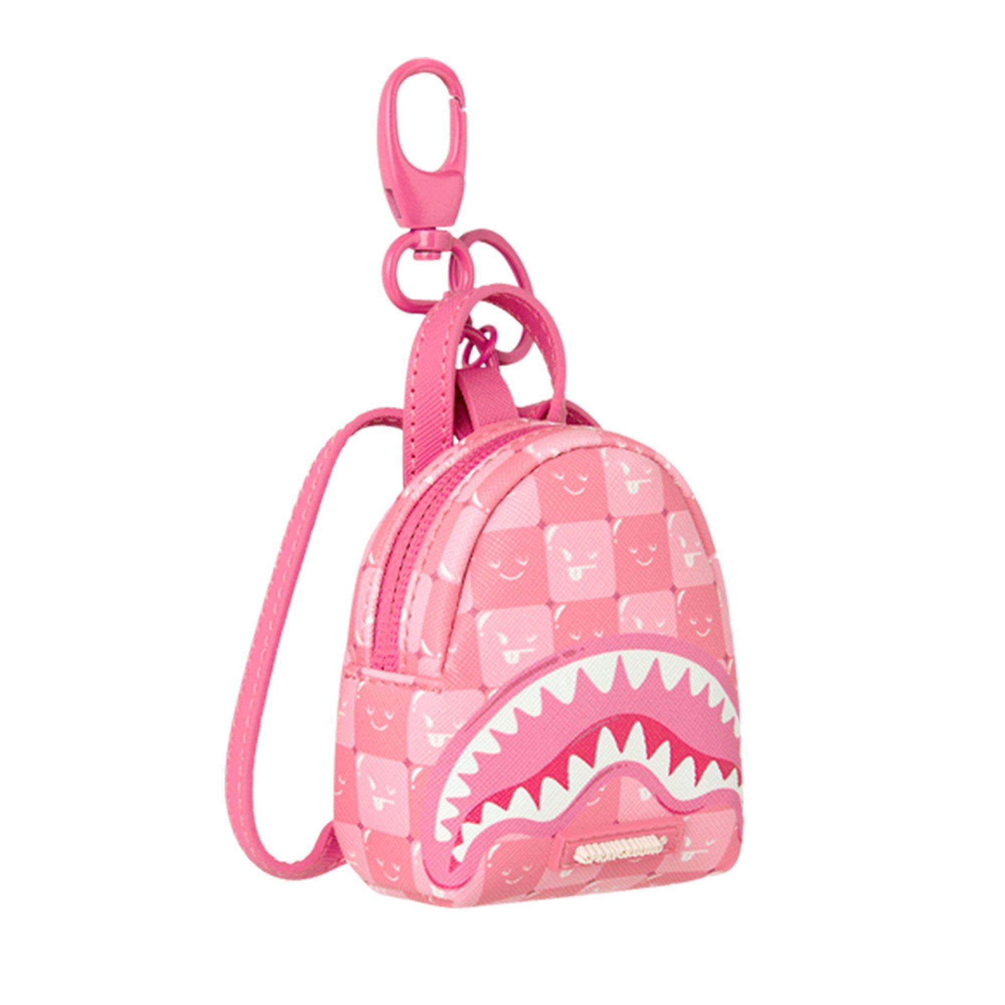 Sprayground Shark Backpack Keychain - PINK