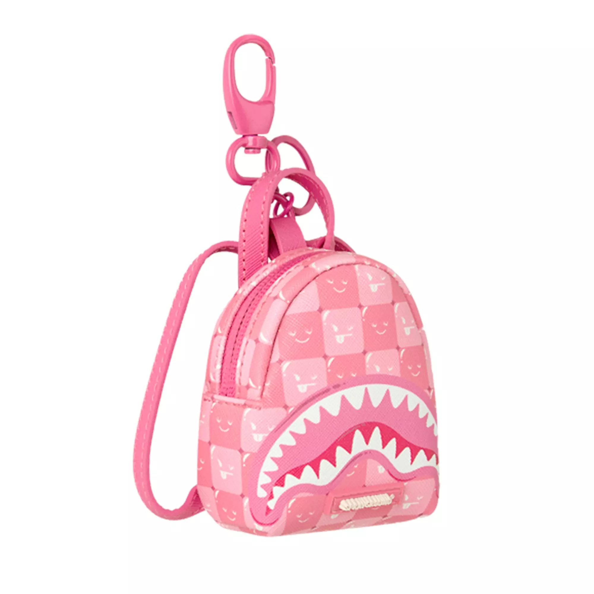 Sprayground Shark Backpack Keychain - PINK