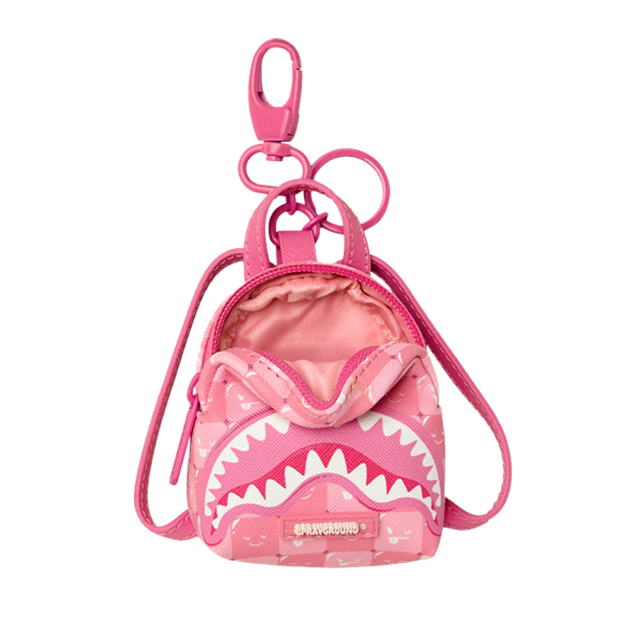 Sprayground Shark Backpack Keychain - PINK