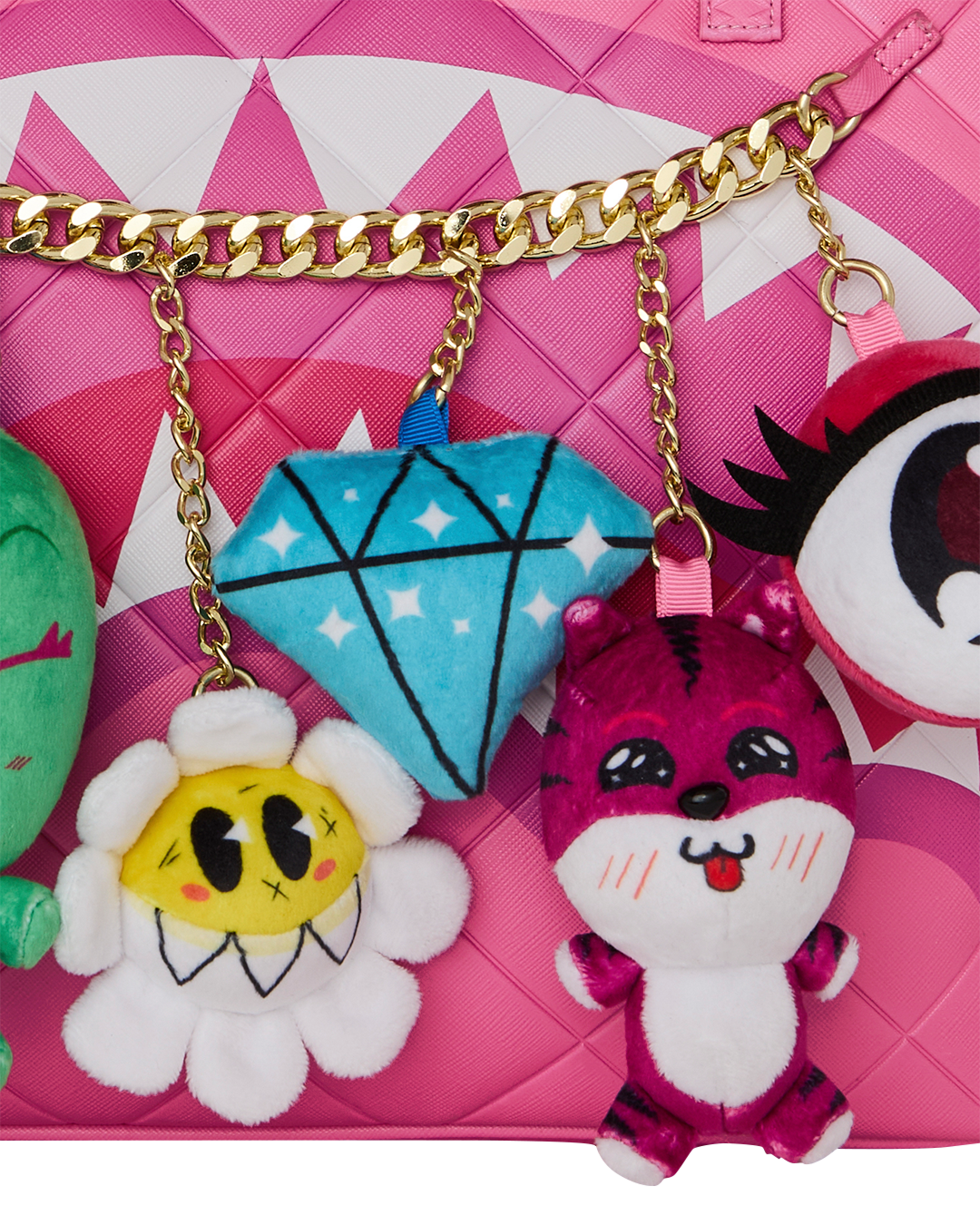 Sprayground Kawaii Charms Tote Bag - PINK Thumbnail View 5