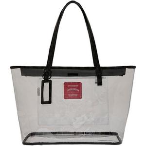 Sprayground Drip Check Tote Bag - Clear