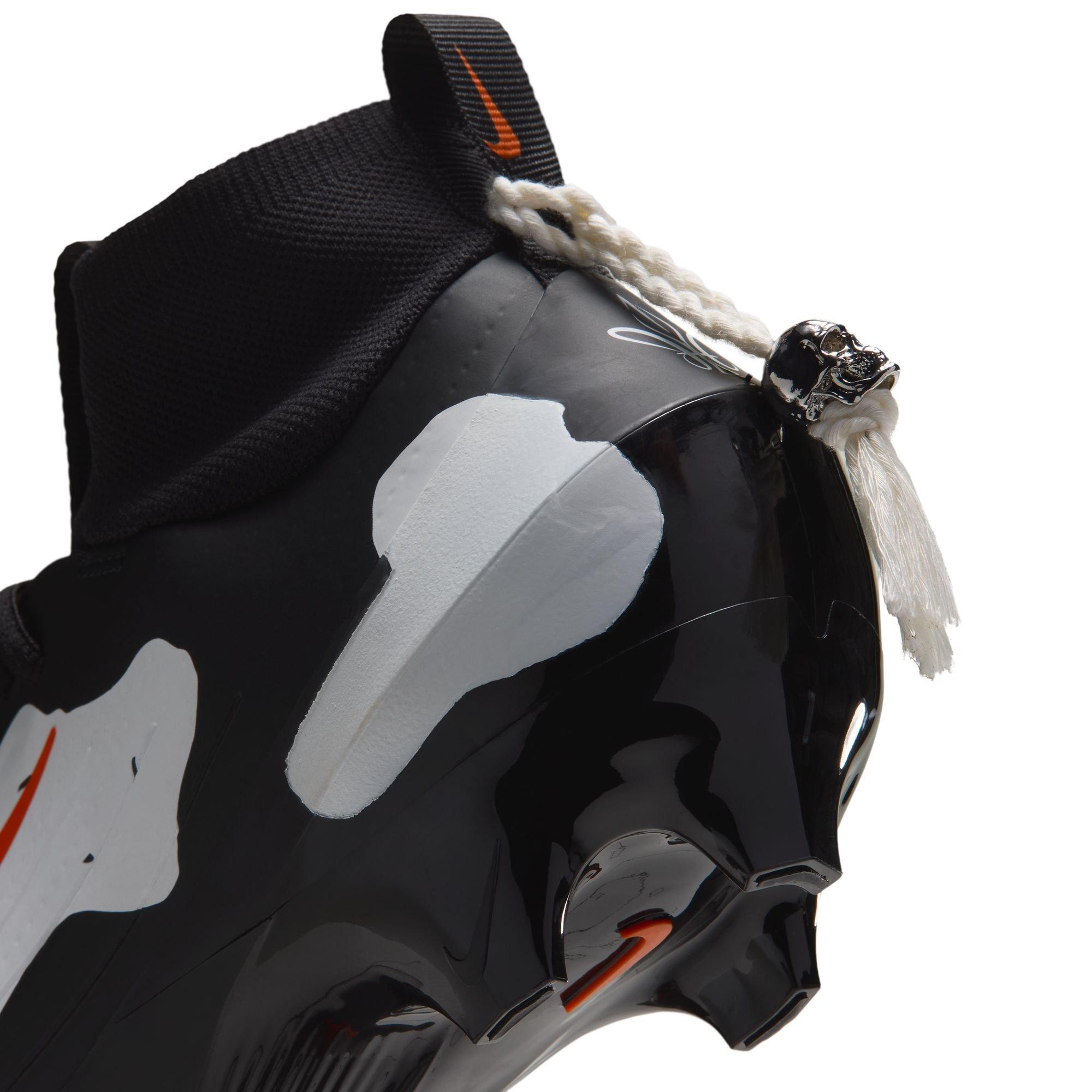 Nike Vapor Pro "Ja'Marr Chase" Men's Football Cleat - BLACK/BRILLIANT ORANGE/WHITE