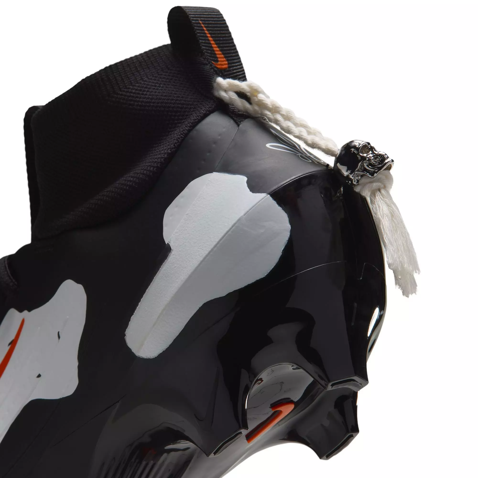 Nike Vapor Pro "Ja'Marr Chase" Men's Football Cleat - BLACK/BRILLIANT ORANGE/WHITE