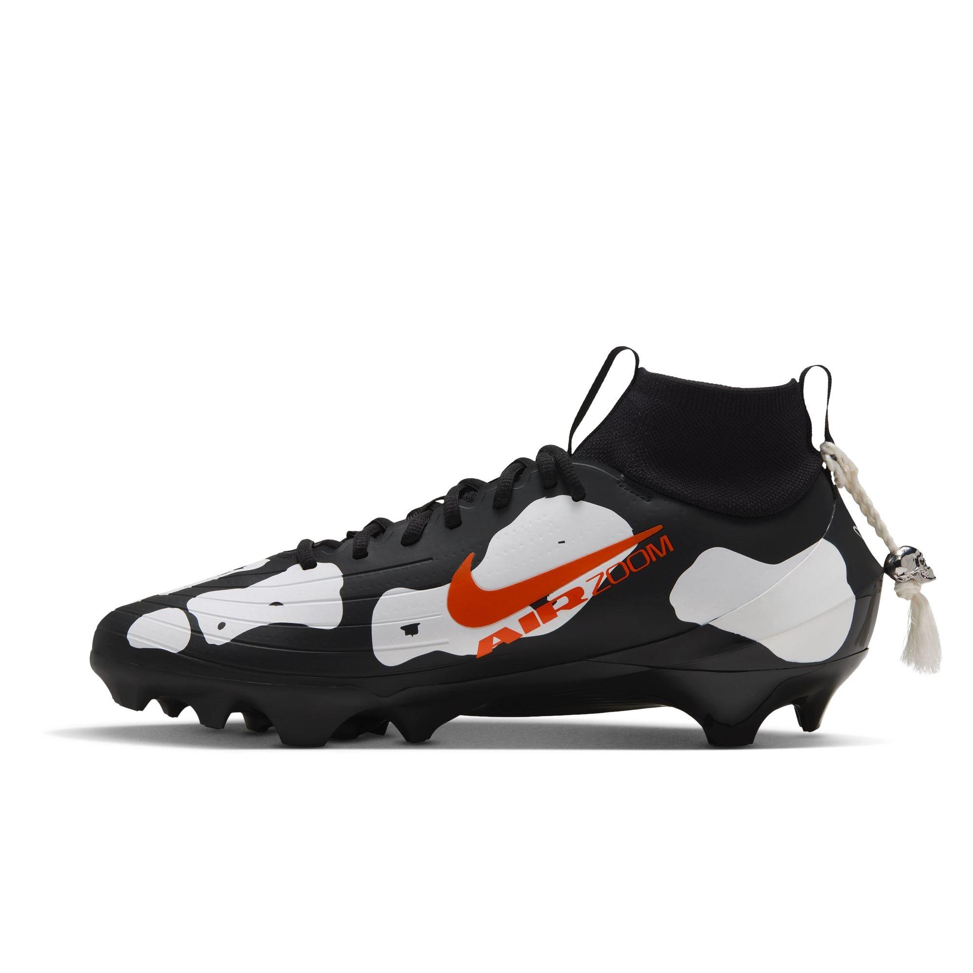 Nike Vapor Pro "Ja'Marr Chase" Men's Football Cleat - BLACK/BRILLIANT ORANGE/WHITE