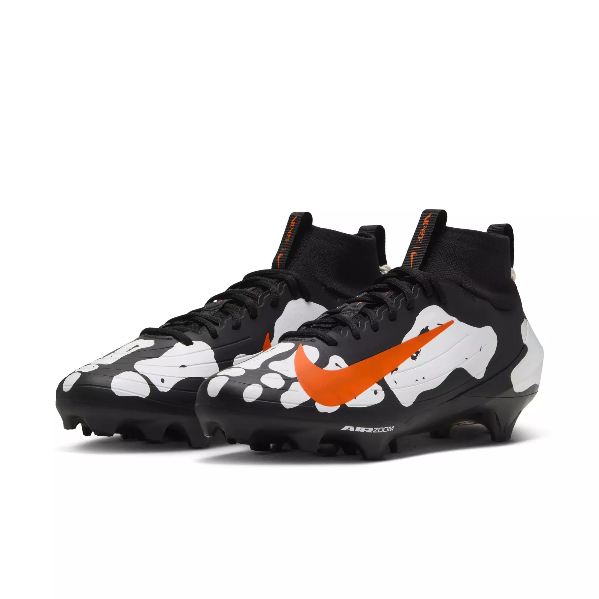 Nike Vapor Pro "Ja'Marr Chase" Men's Football Cleat - BLACK/BRILLIANT ORANGE/WHITE