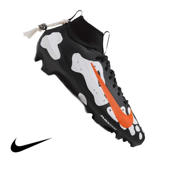 Nike Vapor Pro "Ja'Marr Chase" Men's Football Cleat - BLACK/BRILLIANT ORANGE/WHITE
