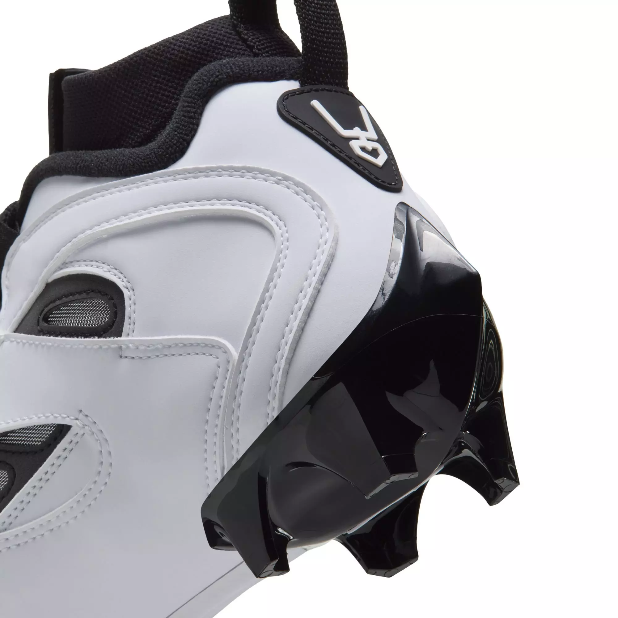 Nike Diamond Turf 2 "Cincinnati Reds" Men's Football Cleat - WHITE/BLACK/METALLIC SILVER