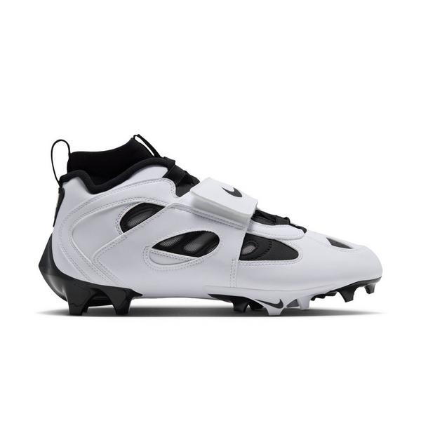 Nike Diamond Turf 2 "Cincinnati Reds" Men's Football Cleat - WHITE/BLACK/METALLIC SILVER