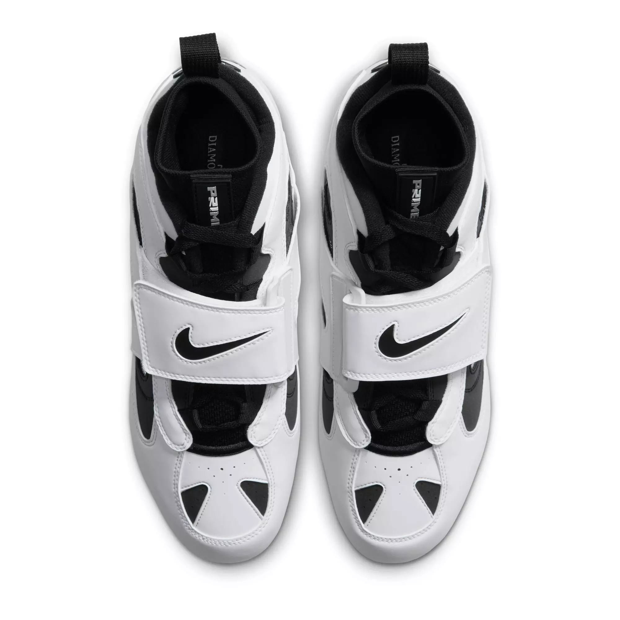 Nike Diamond Turf 2 "Cincinnati Reds" Men's Football Cleat - WHITE/BLACK/METALLIC SILVER
