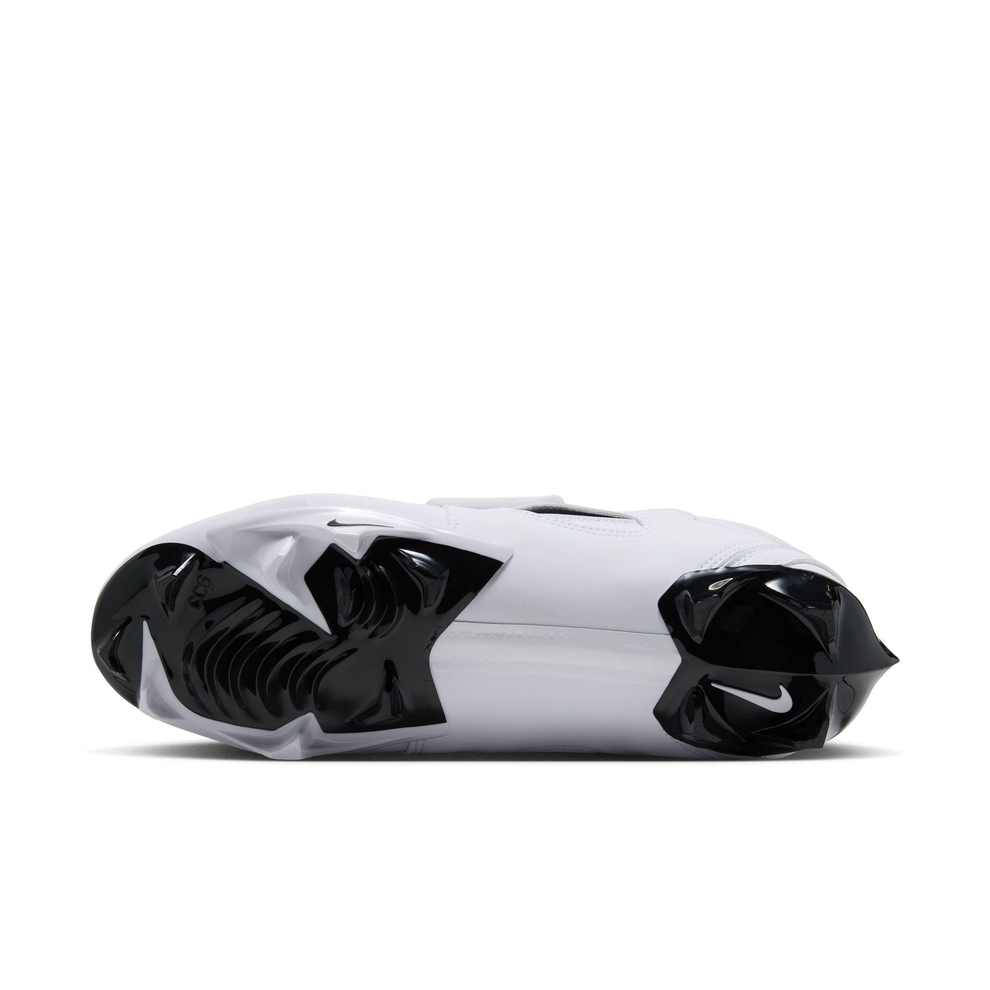 Nike Diamond Turf 2 "Cincinnati Reds" Men's Football Cleat - WHITE/BLACK/METALLIC SILVER