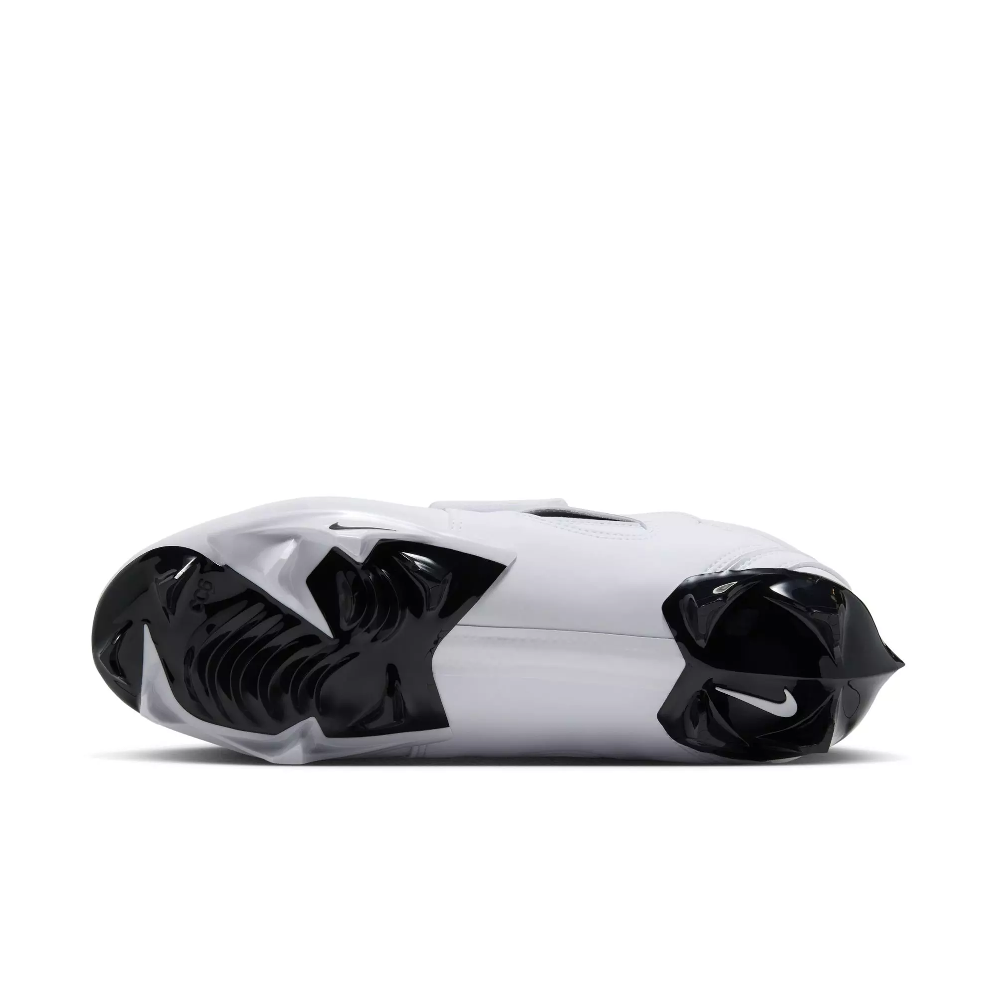 Nike Diamond Turf 2 "Cincinnati Reds" Men's Football Cleat - WHITE/BLACK/METALLIC SILVER