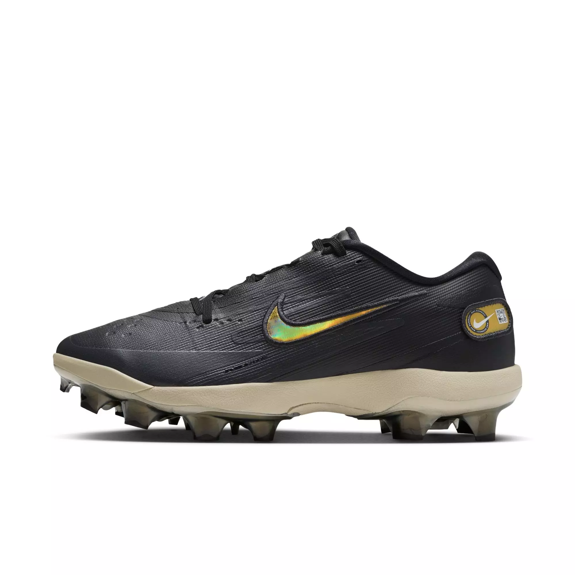 Nike Diamond Standout MCS "Playoff Pack" Men's Baseball Cleat - BLACK/ANTHRACITE/LT KHAKI