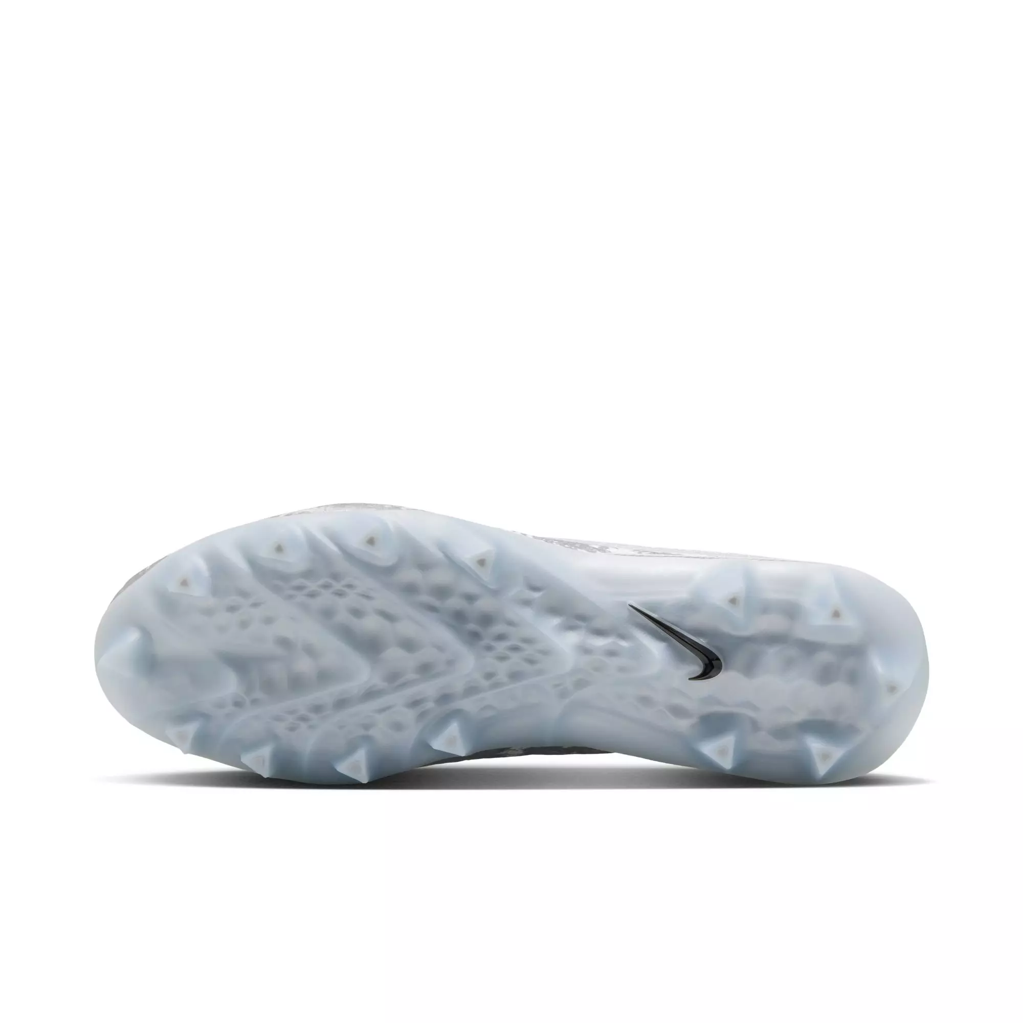Nike Alpha Menace 5 Elite "Icy Grey" Men's Football Cleat - WHITE/BLACK/PURE PLATINUM/WOLF GREY