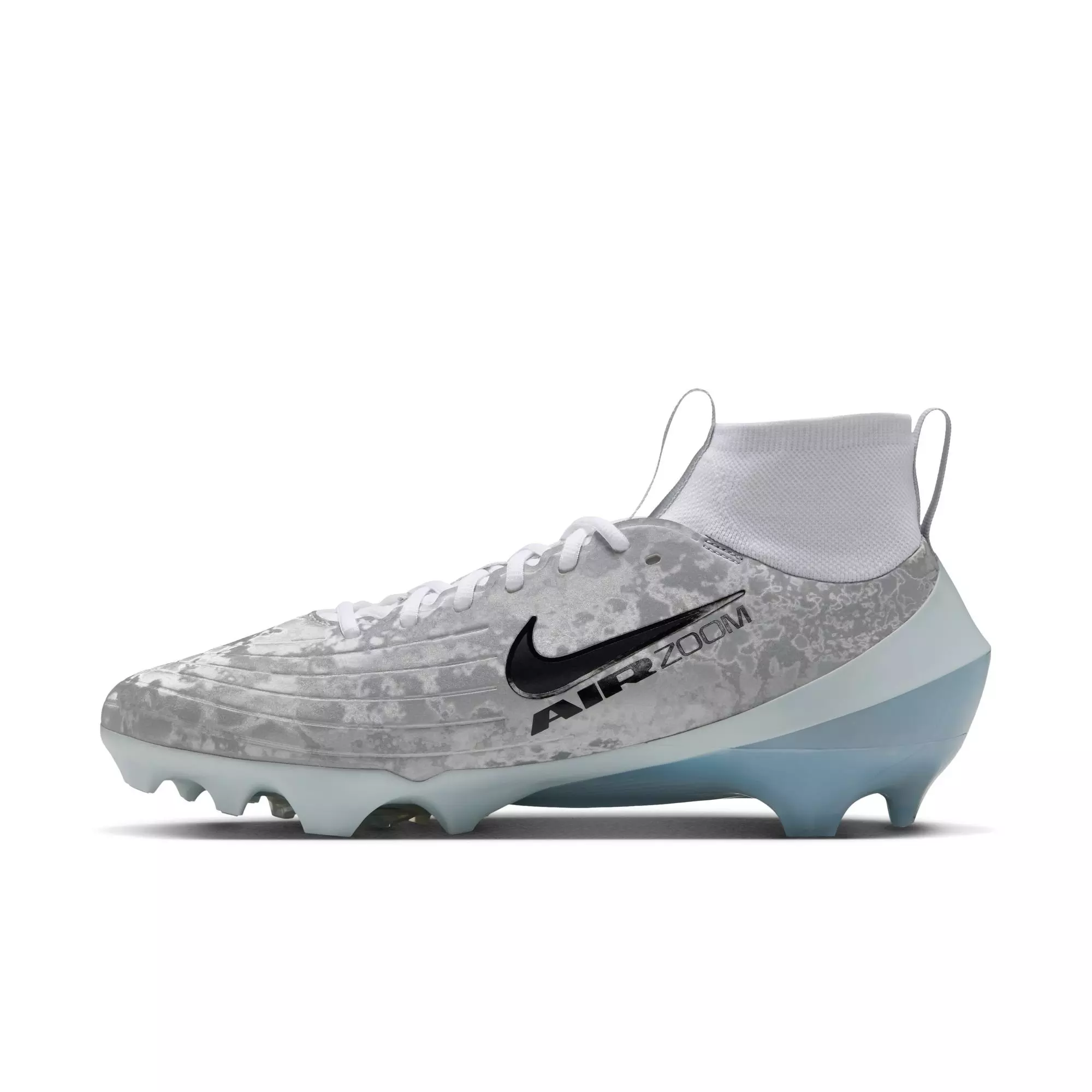 Nike Vapor Pro 1 "Pure Platinum" Men's Football Cleat - WHITE/BLACK/PURE PLATINUM/WOLF GREY
