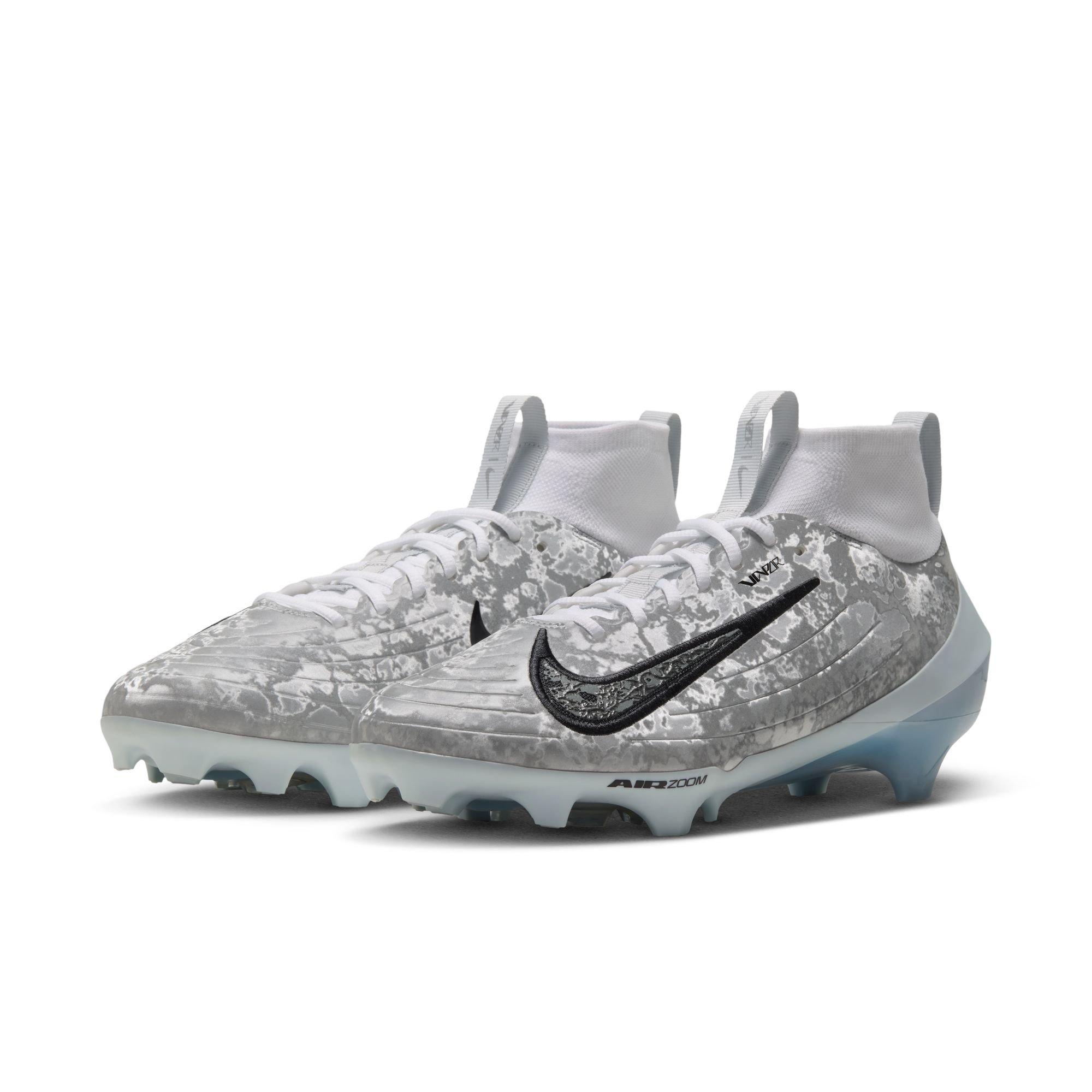 Nike Vapor Pro 1 "Pure Platinum" Men's Football Cleat - WHITE/BLACK/PURE PLATINUM/WOLF GREY