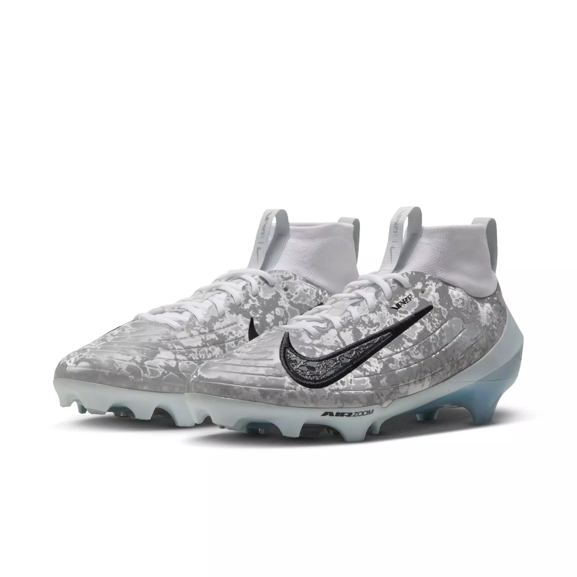 Nike Vapor Pro 1 "Pure Platinum" Men's Football Cleat - WHITE/BLACK/PURE PLATINUM/WOLF GREY