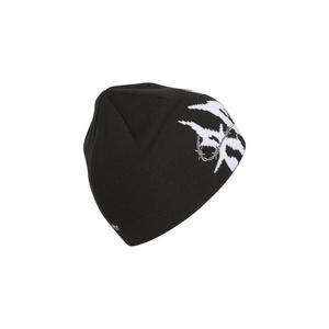 adidas Unisex Goth Skully Beanie - Black/White - BLACK/WHITE