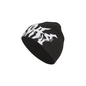 adidas Unisex Goth Skully Beanie - Black/White - BLACK/WHITE