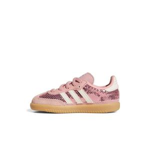 adidas Originals Samba OG Sequins "Wonder Mauve/Cream White" Toddler Girls' Shoe - PINK