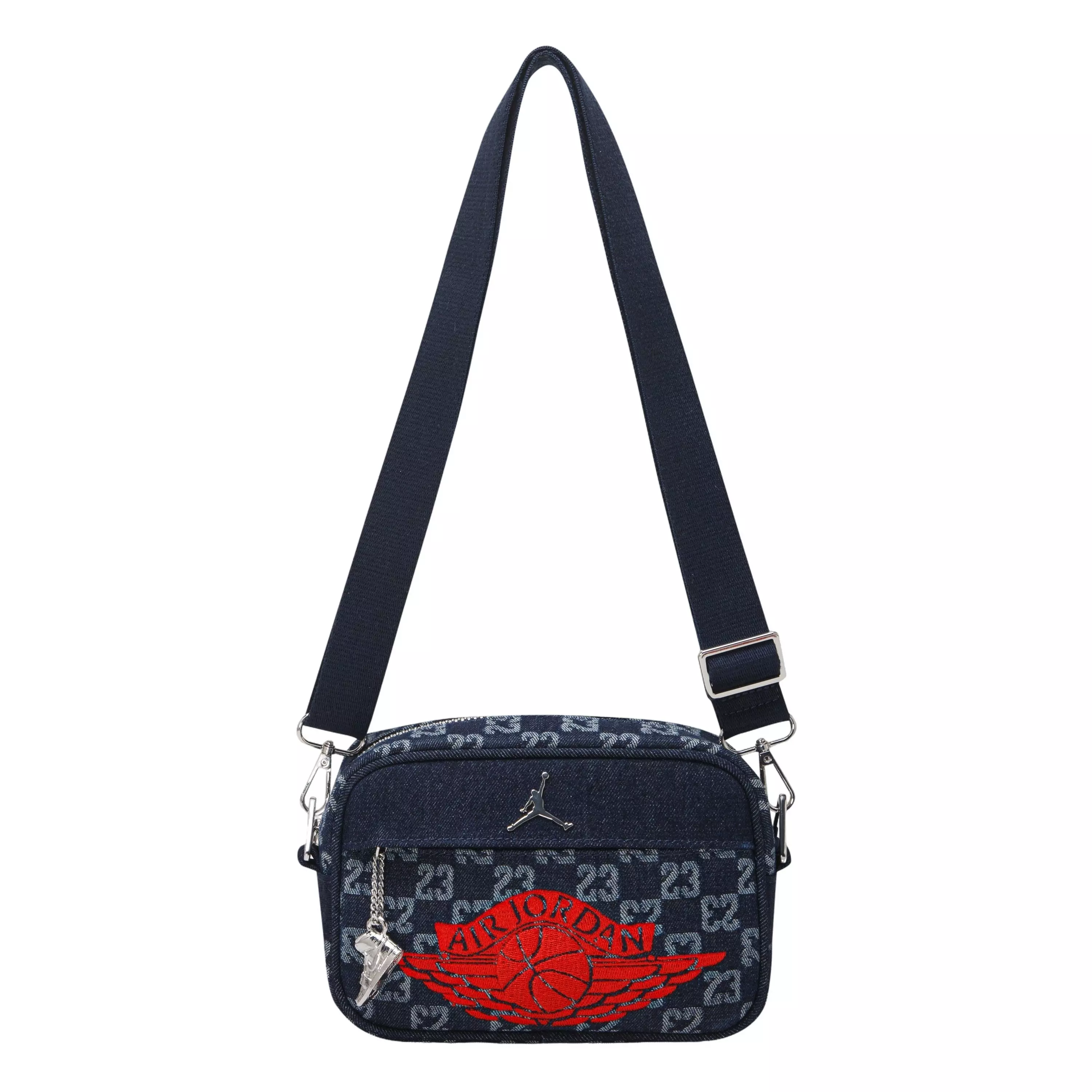Jordan Monogram Flight Patch Crossbody Bag - INDIGO