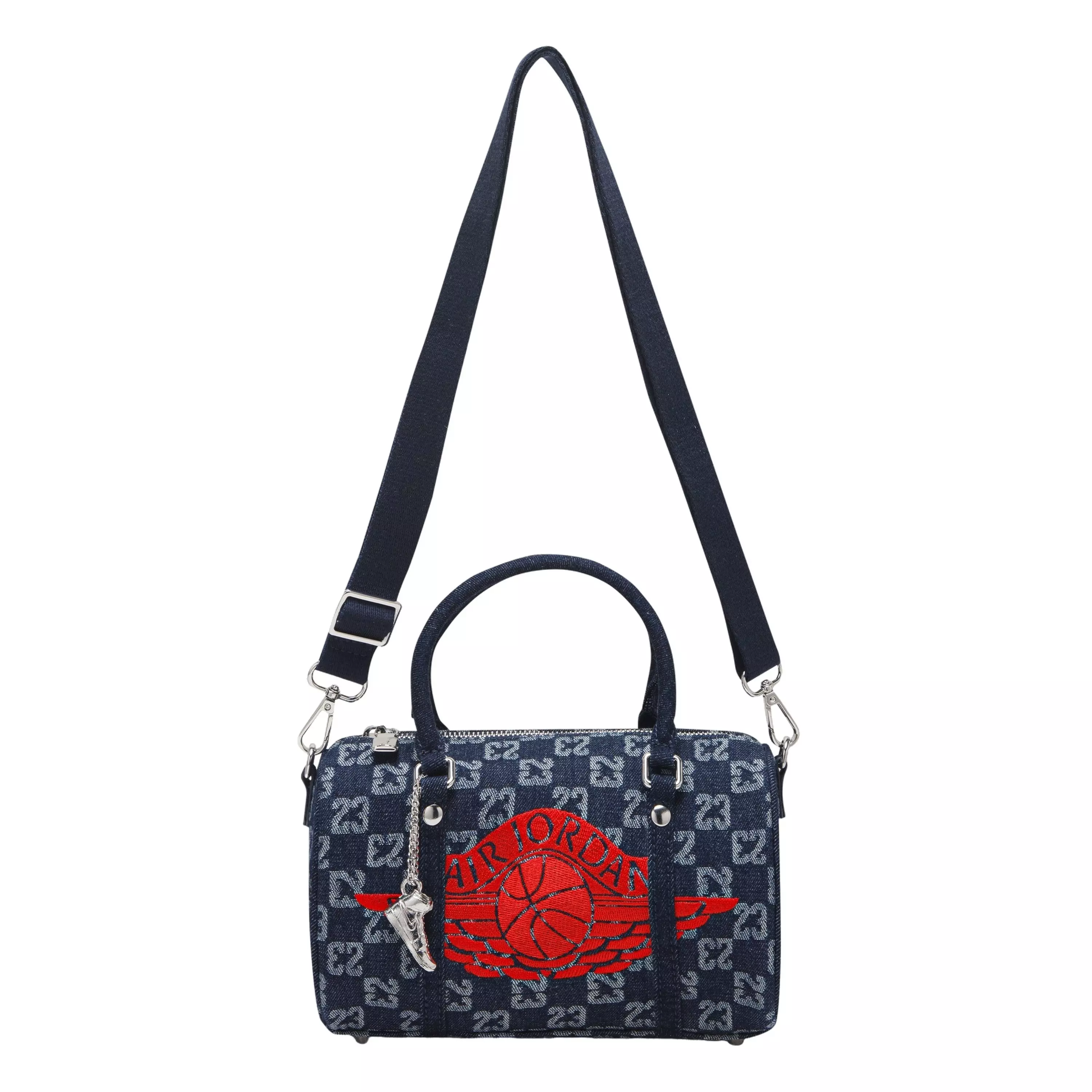 Jordan Monogram Flight Patch Mini Duffle Bag - INDIGO