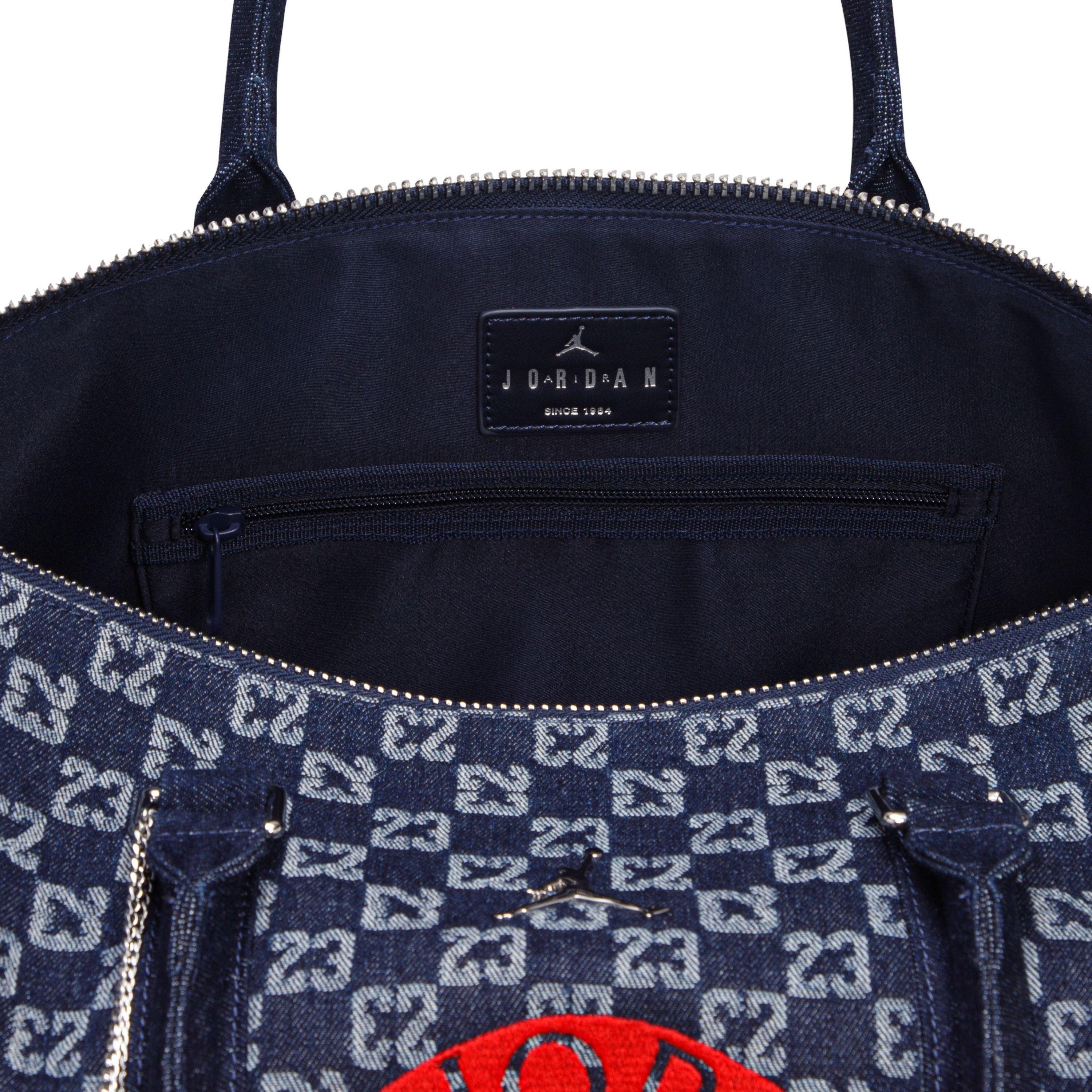 Jordan Monogram Flight Patch Duffle Bag - INDIGO Thumbnail View 3