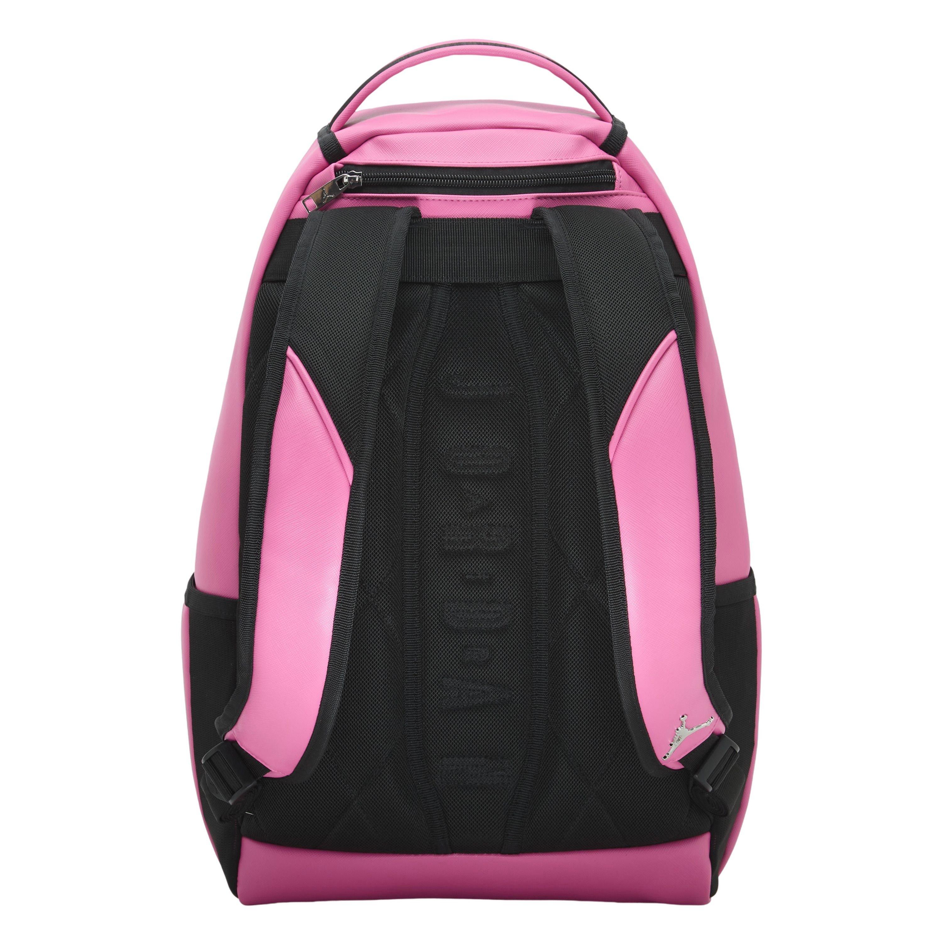 Jordan Six Rings Embossed Logo Backpack - Pink - PINK Thumbnail View 2
