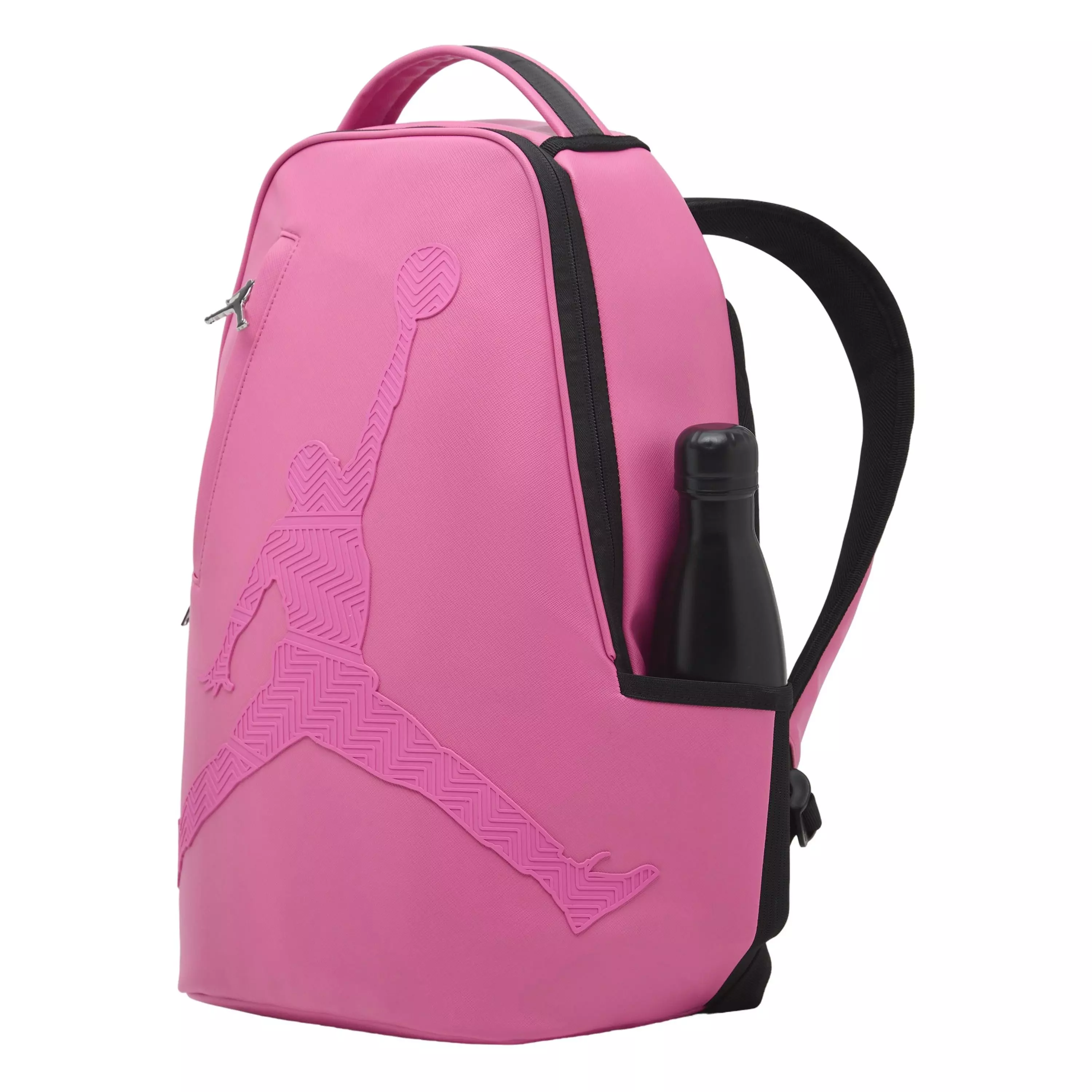 Jordan Six Rings Embossed Logo Backpack - Pink - PINK