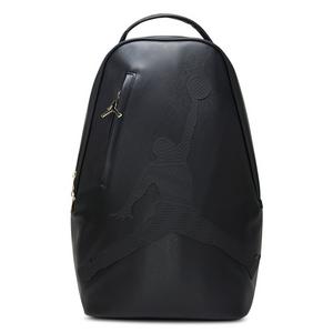 Jordan 6 Rings Embossed Logo Backpack - Black - BLACK