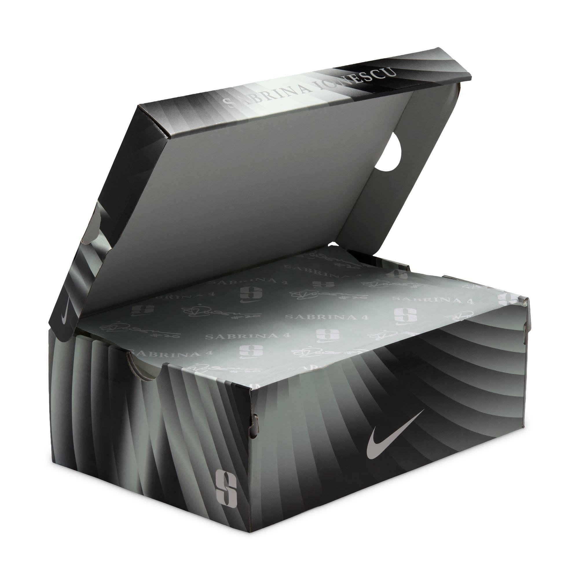 Nike Sabrina 4 ASW "Light Work" Basketball Shoe - SUMMIT WHITE/METALLIC SILVER/BLACK