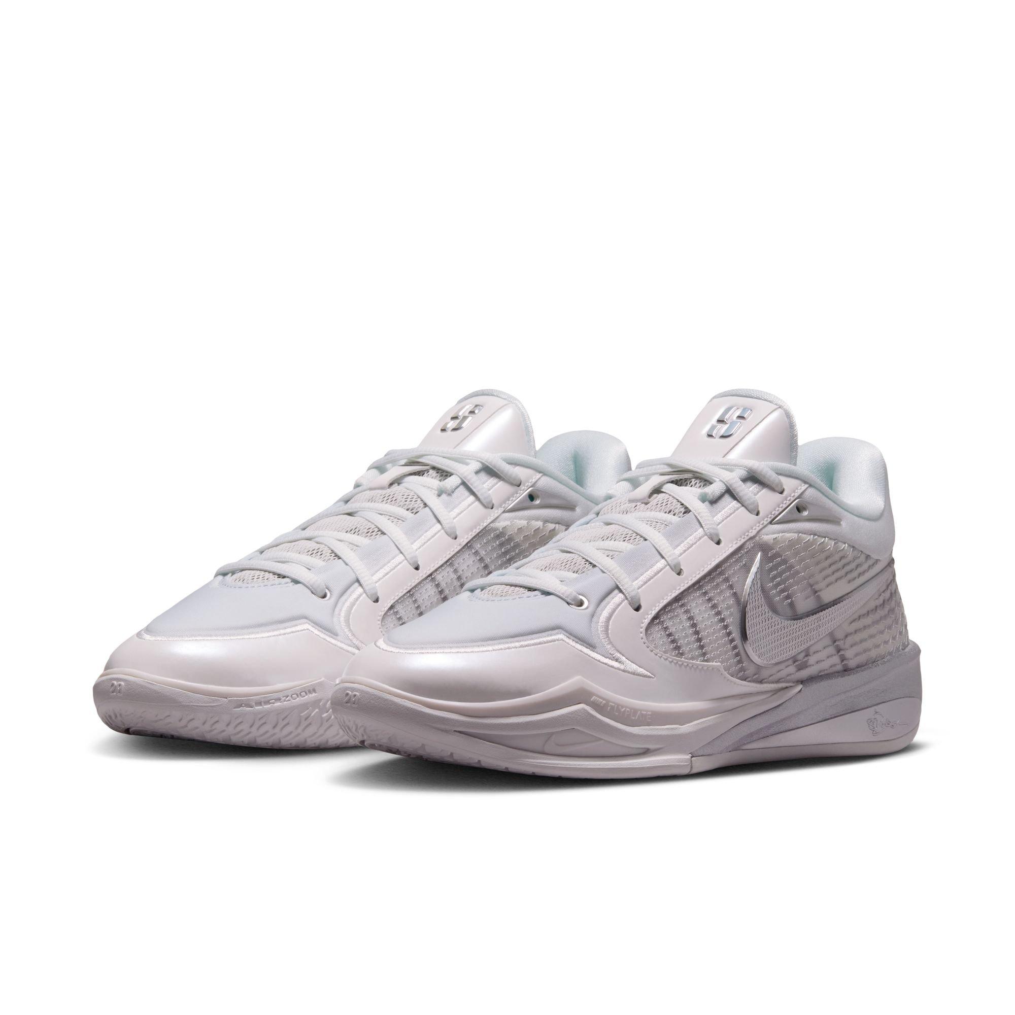 Nike Sabrina 4 ASW "Light Work" Basketball Shoe - SUMMIT WHITE/METALLIC SILVER/BLACK