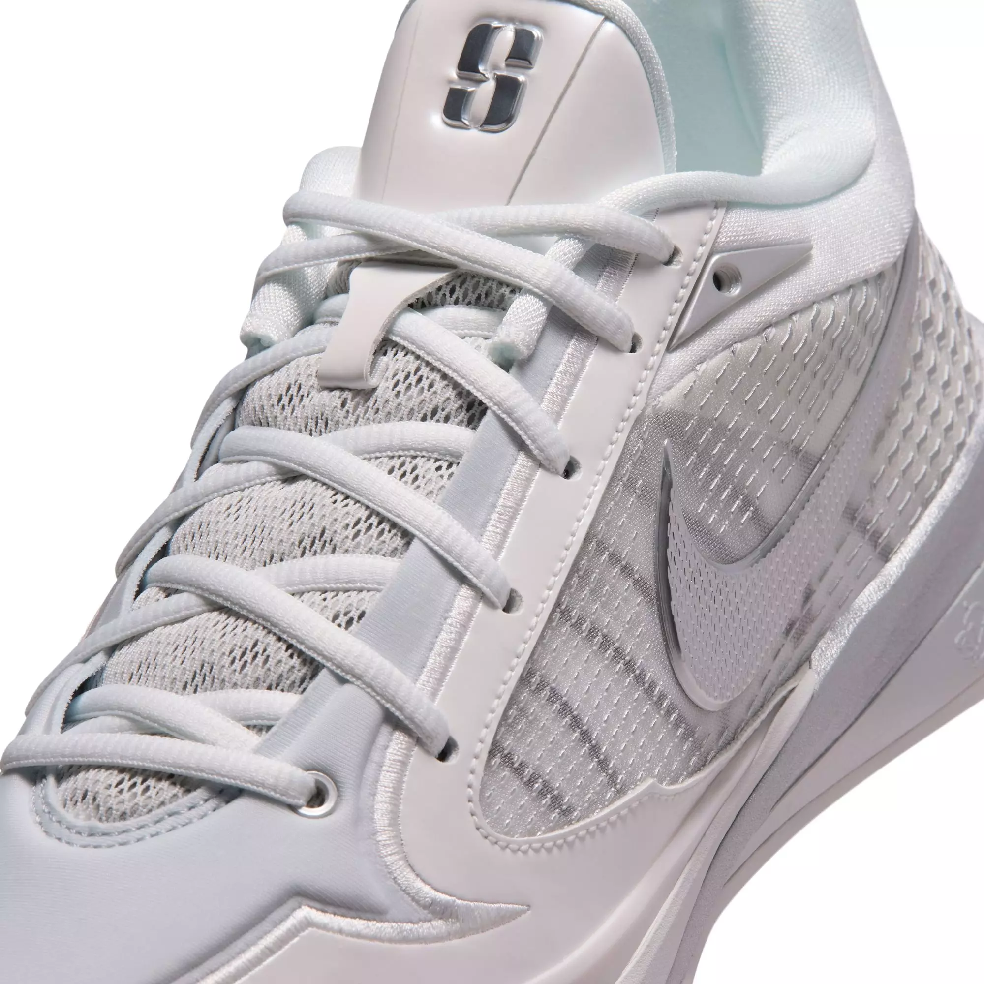 Nike Sabrina 4 ASW "Light Work" Basketball Shoe - SUMMIT WHITE/METALLIC SILVER/BLACK